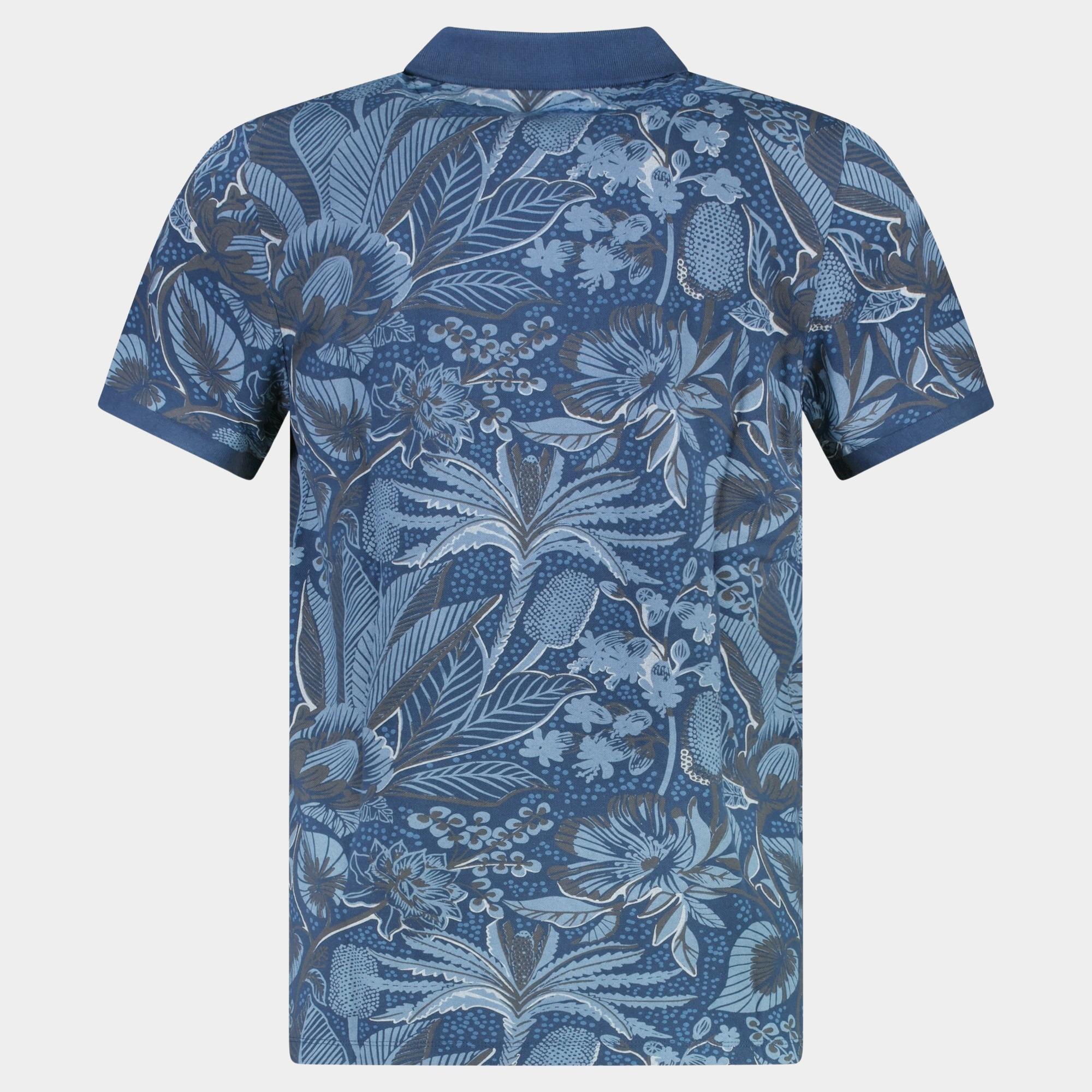 Cars Jeans Polo korte mouw Blauw COPPA 61479/12