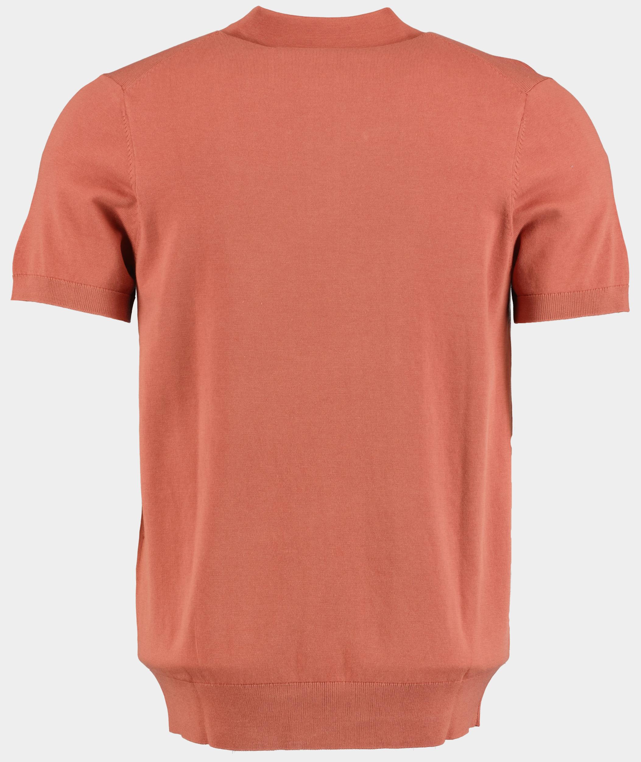 Commander Polo korte mouw Roze Polo-Pullover, 1/2 Arm 213013088/441