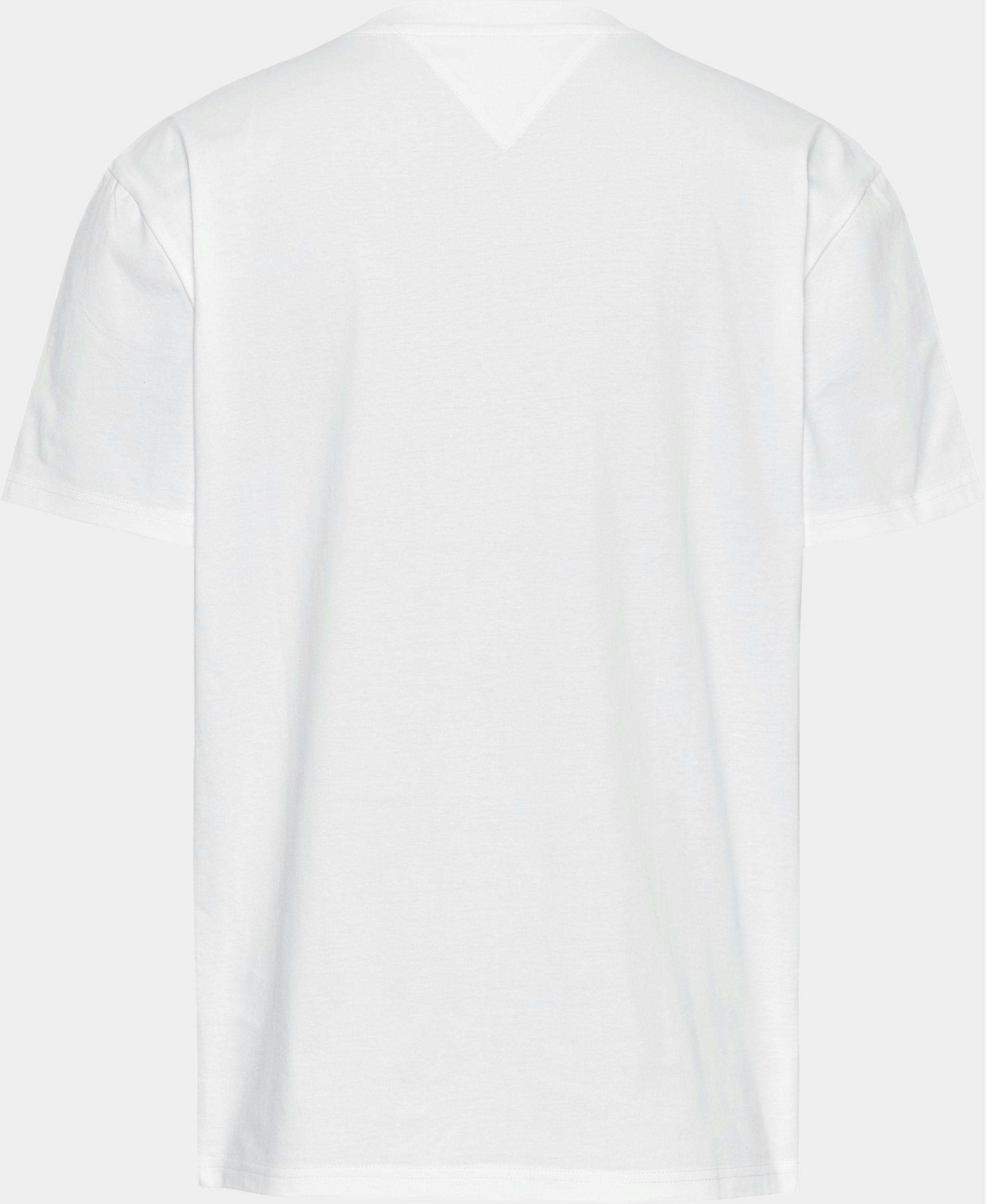 Tommy Jeans T-shirt korte mouw Wit TJM CLSC College Pop DM0DM16401/YBR