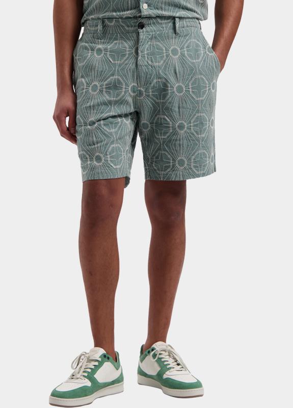 Dstrezzed Korte Broek heren Groen DS_Logan Crochet Short 515501/617