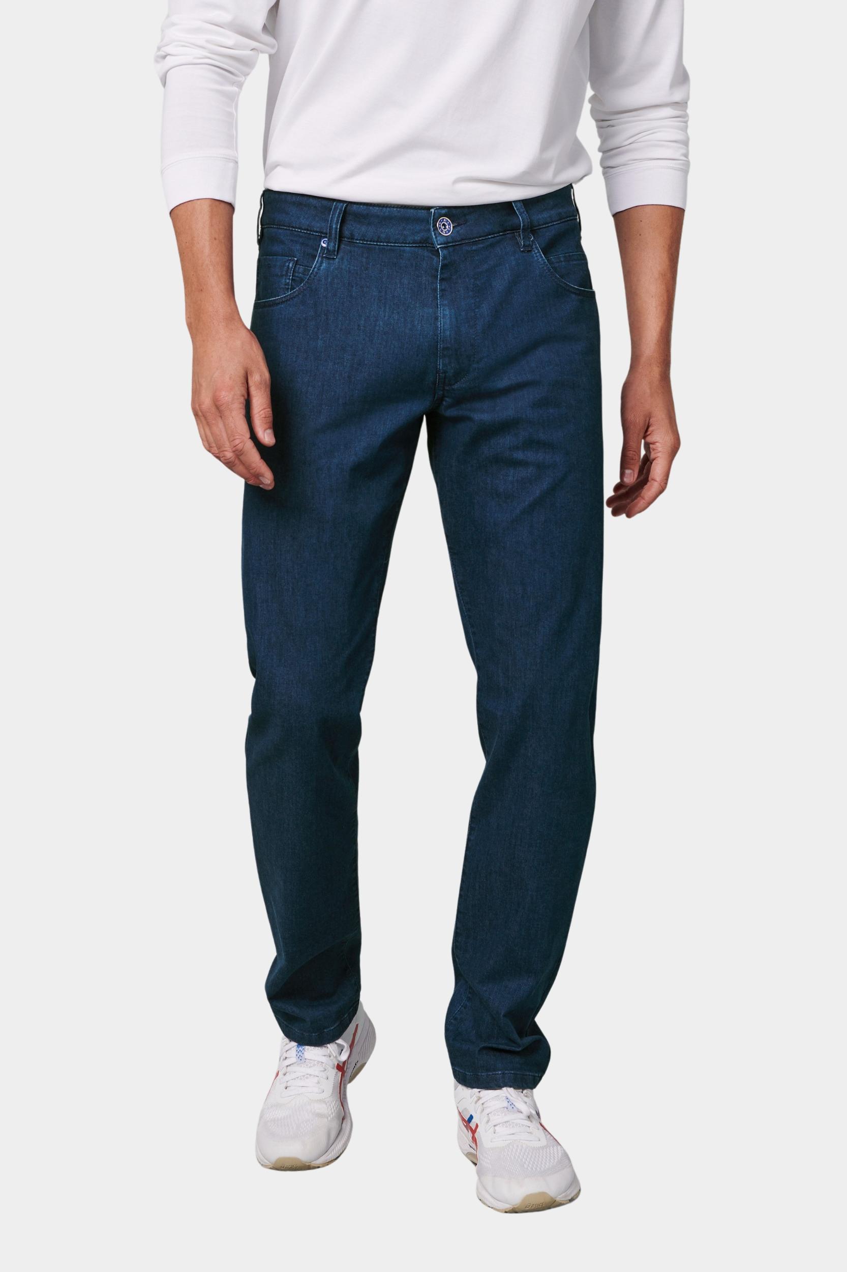 Meyer Flatfront Jeans Blauw SLIM Art.1-6230 3611623000/17
