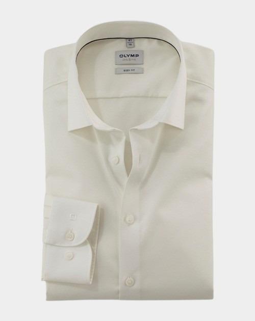 Olymp Business hemd lange mouw Beige Level Five 209374/20