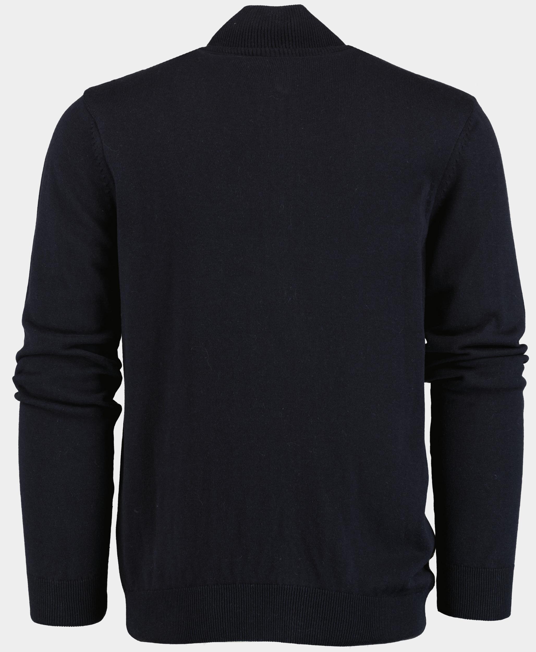 Bos Vest Blauw gebreid met zakken ART-307/3527