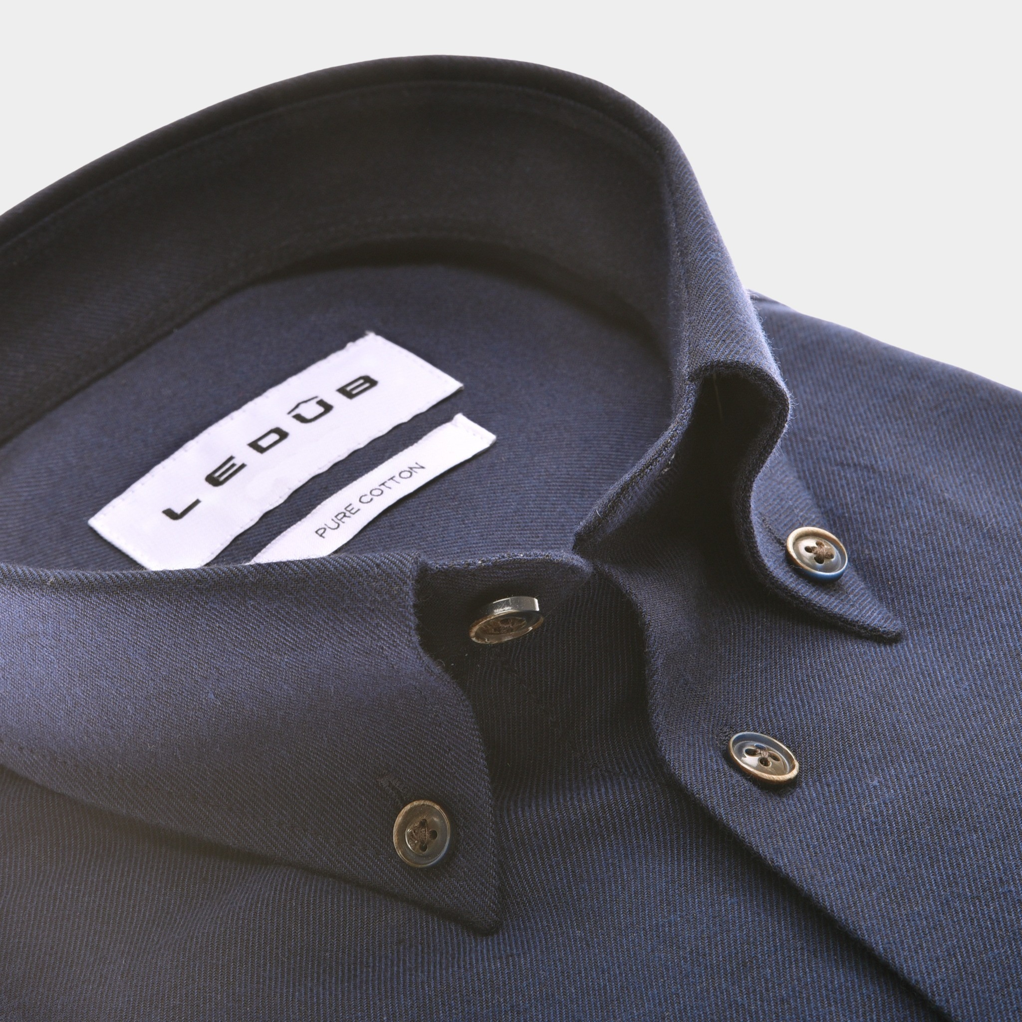 Ledub Business hemd lange mouw Blauw LE24207 MFN 5 0142746/190-000-000