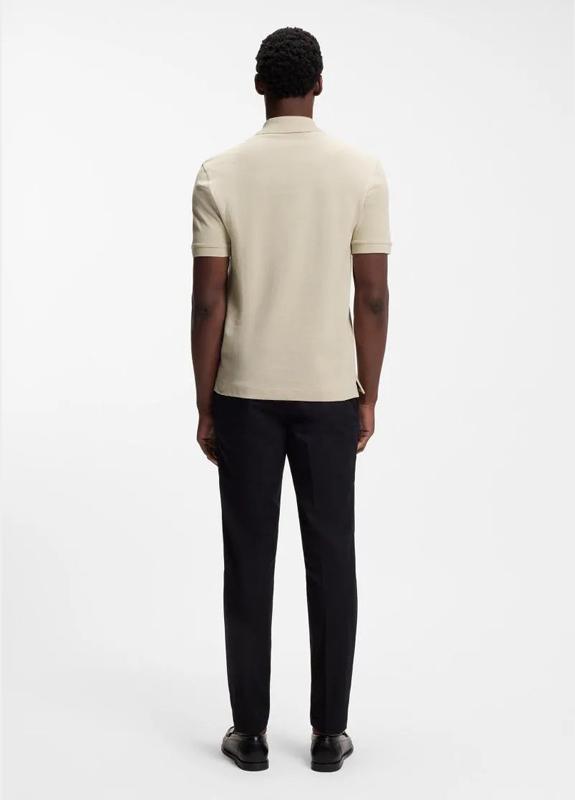 BOSS Black Polo korte mouw Beige Pallas 10278258 01 50553564/286