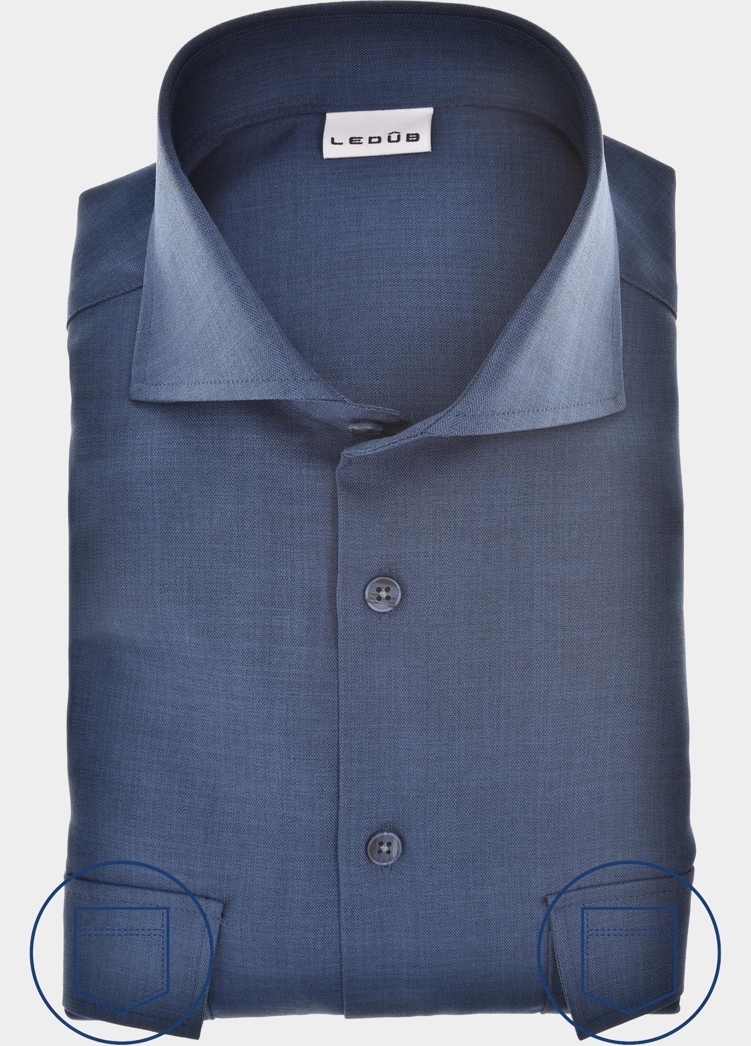 Ledub Overshirt Blauw  0143401/170-000-000