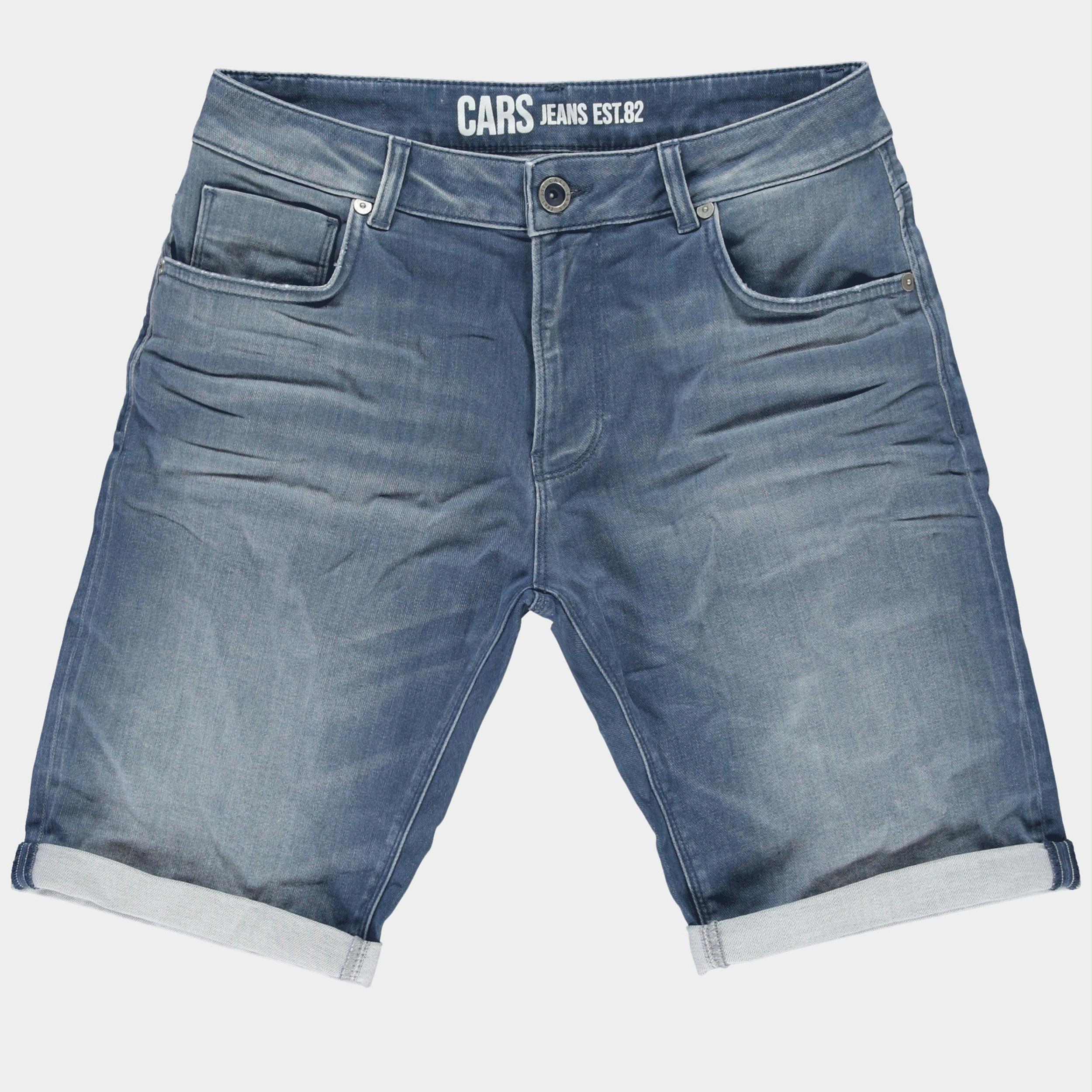 Cars Jeans Korte Broek Blauw Orlando 47894/14