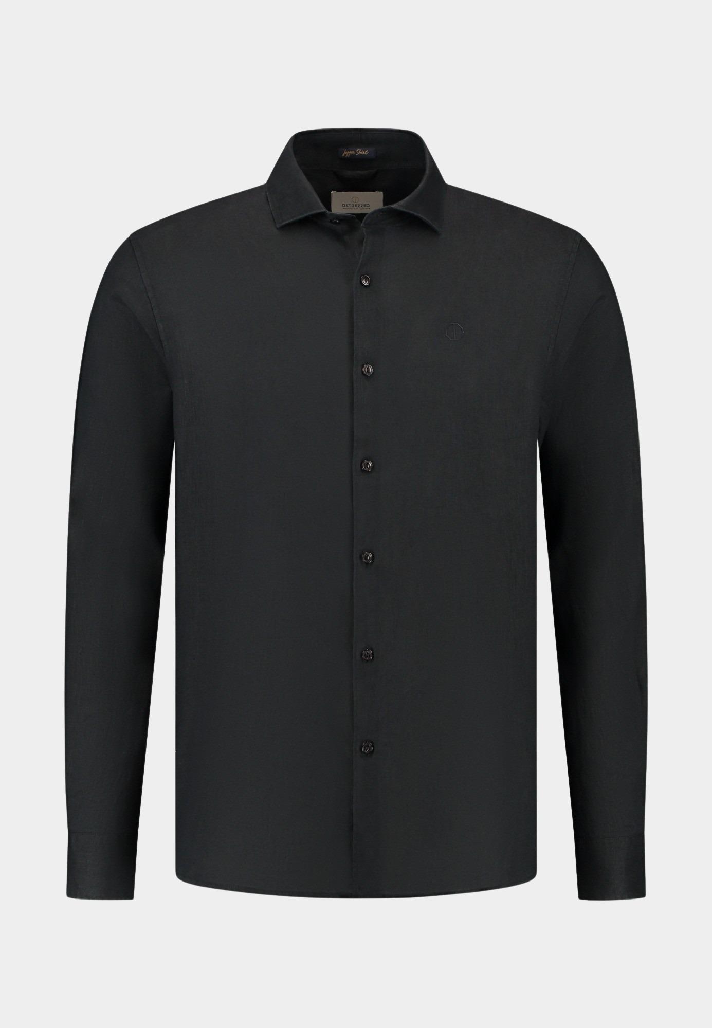 Dstrezzed Casual hemd lange mouw Zwart DS_Jagger Shirt 303710-SS25/999