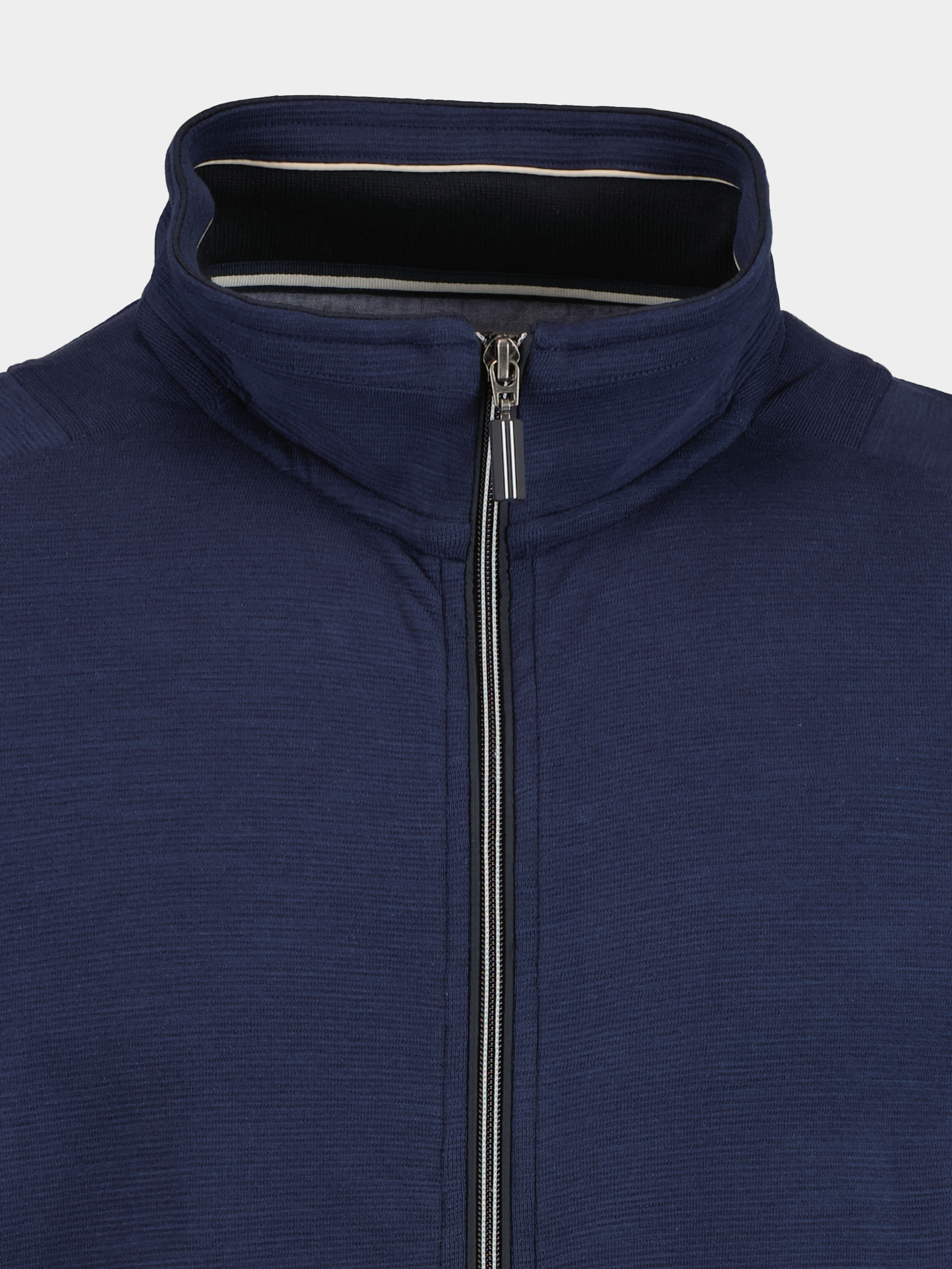 Baileys Vest Blauw Sweat cardigan zip 312299/69