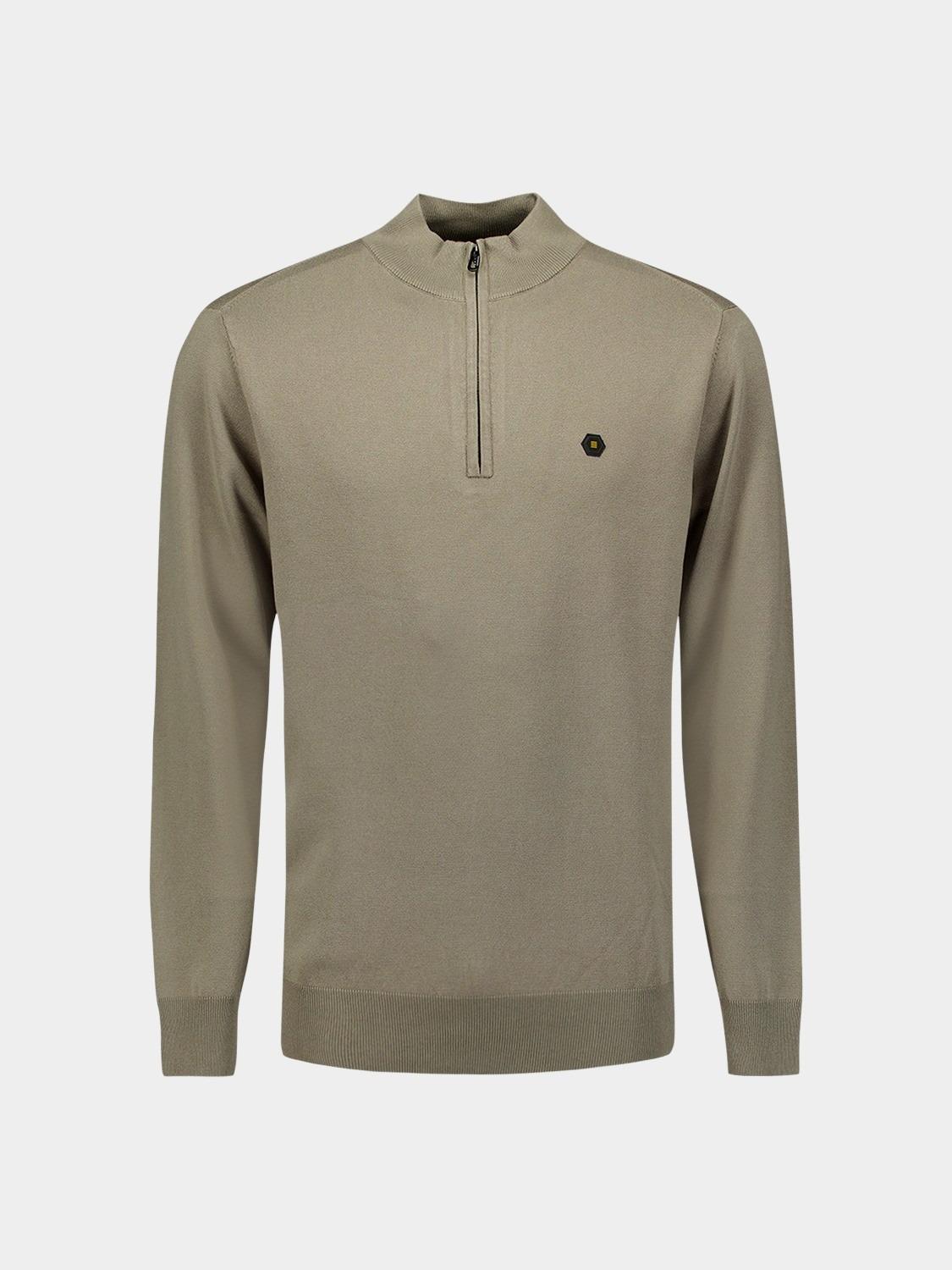 No Excess Half Zip Groen  27210106SN/177
