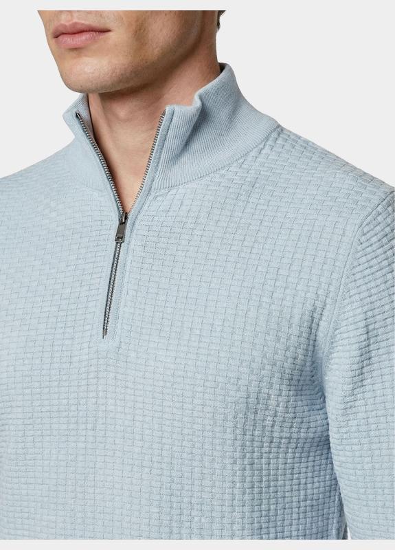 BOSS Black Pullover Blauw H-Ulicio 10276796 01 50555118/450