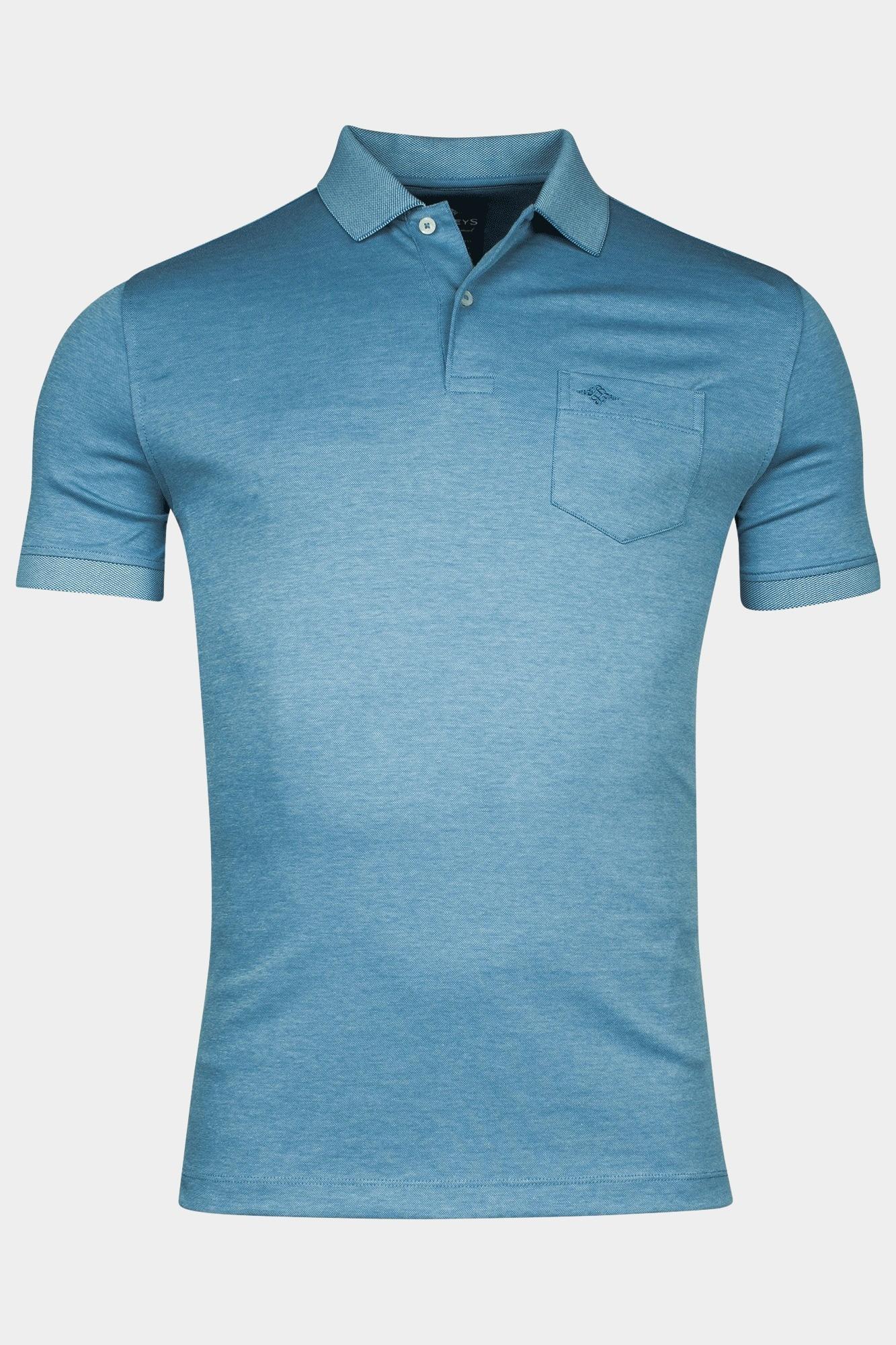 Baileys Polo korte mouw Blauw Poloshirt 515280/65