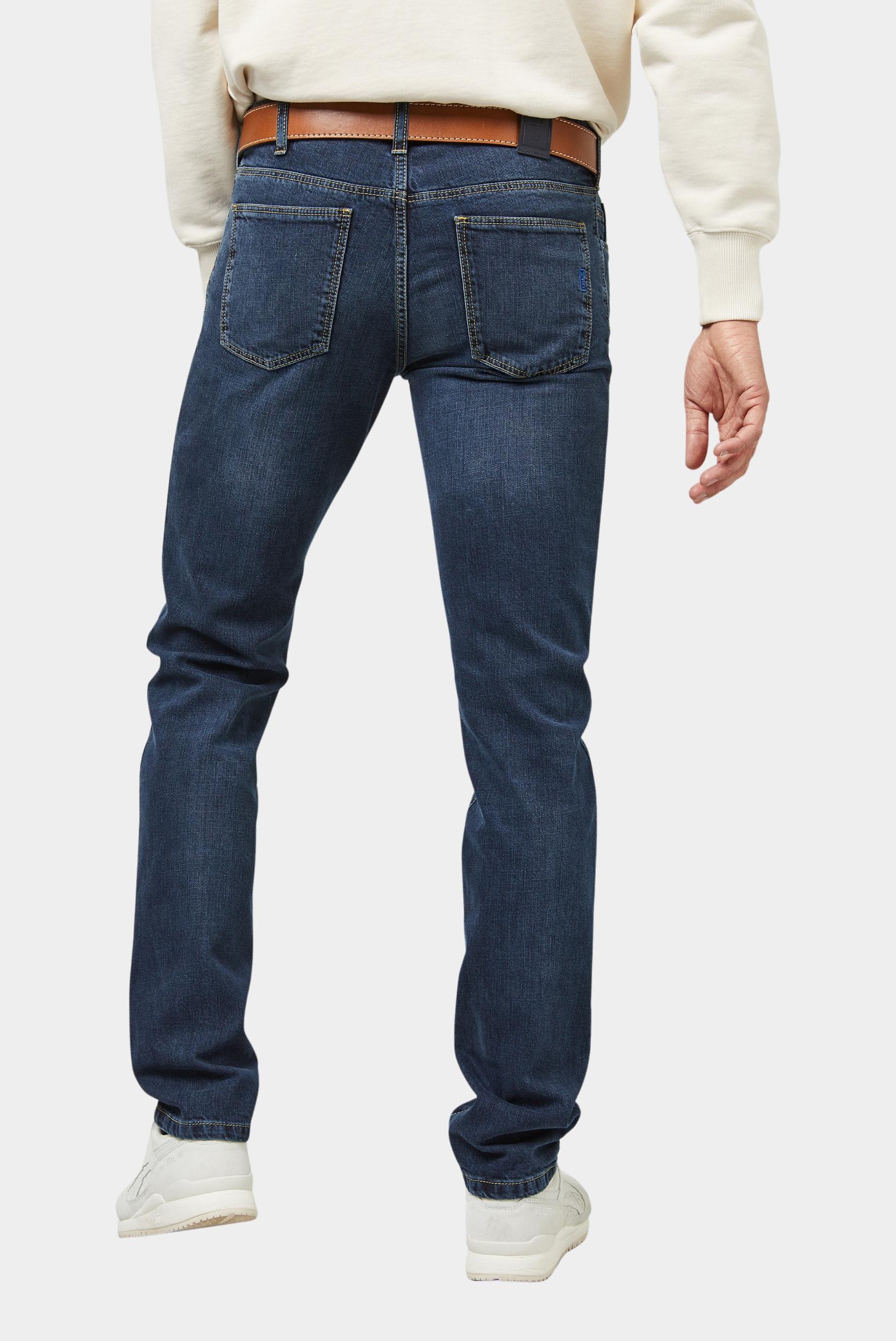 Meyer Flatfront Jeans Blauw M5.Slim Art.9-6207 3619620700/18