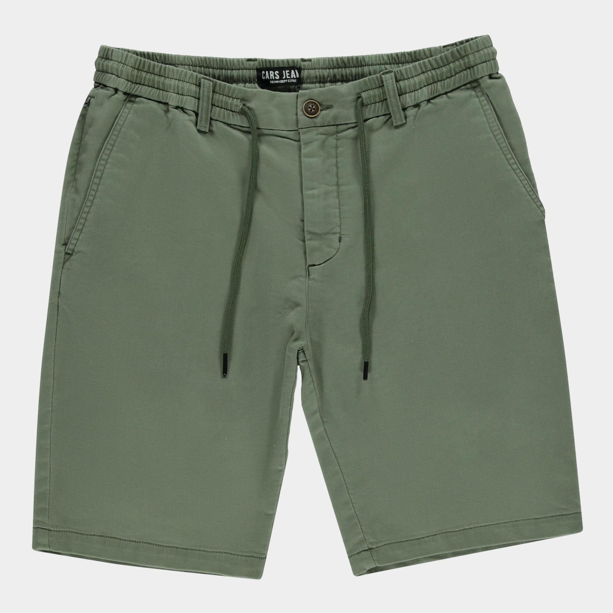 Cars Jeans Korte Broek Groen Corsar 42075/19