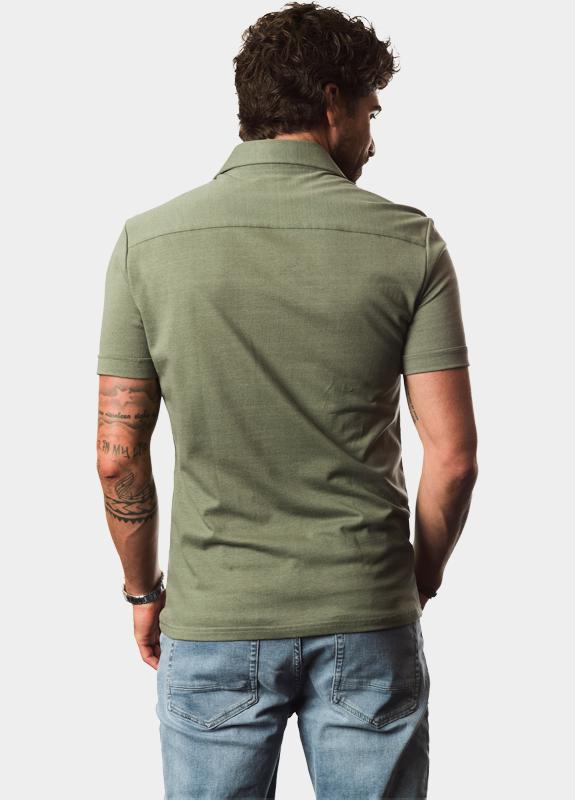 Ledub Polo korte mouw Groen  0143360/550-000-000