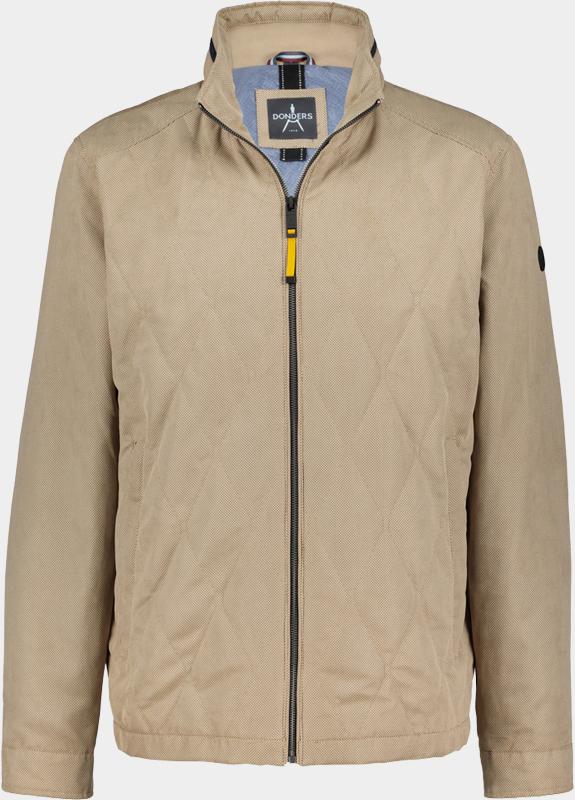 Donders 1860 Zomerjas heren Beige Textile Jacket 22023/210