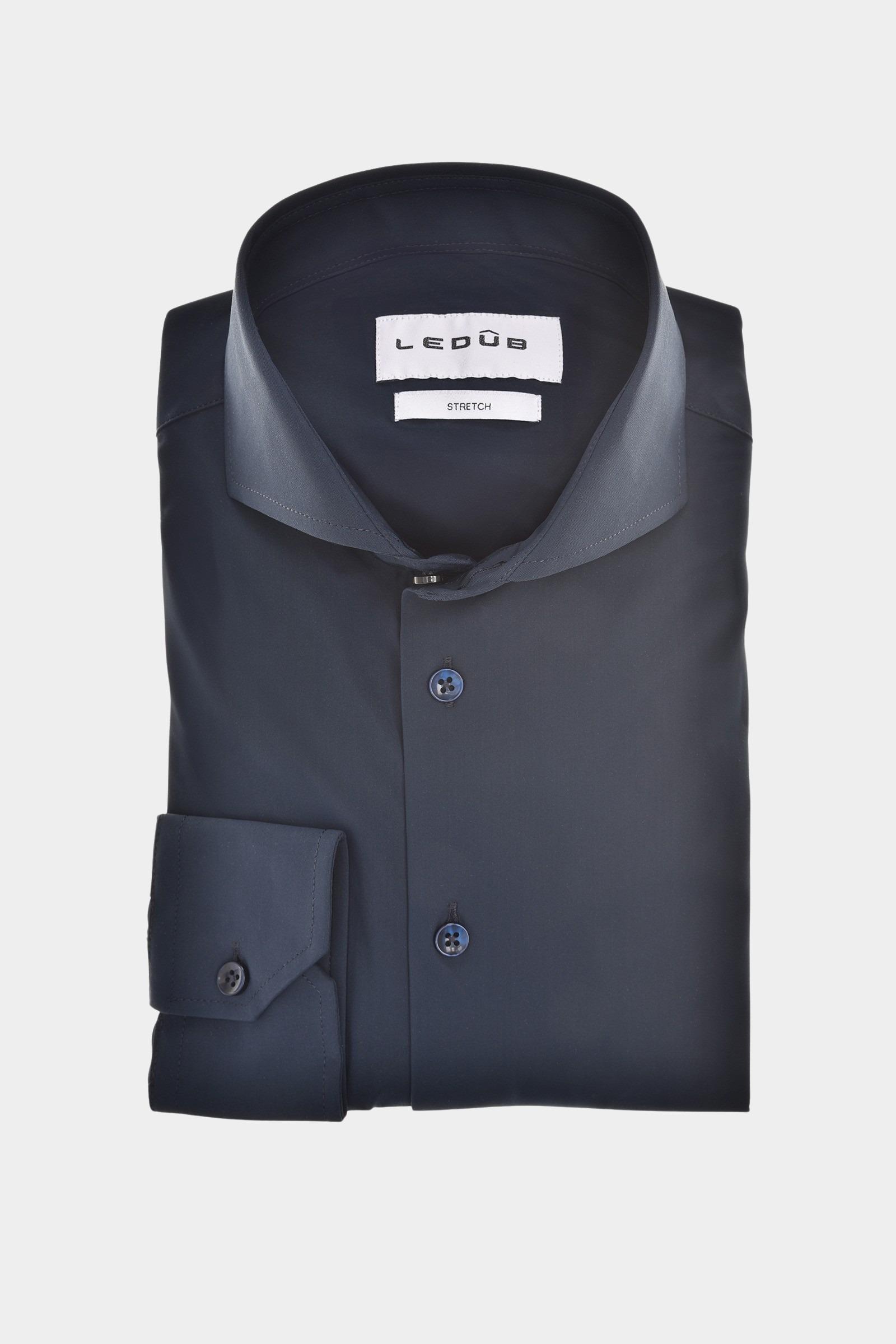 Ledub Business hemd lange mouw Blauw SF5 0143220/190-000-000