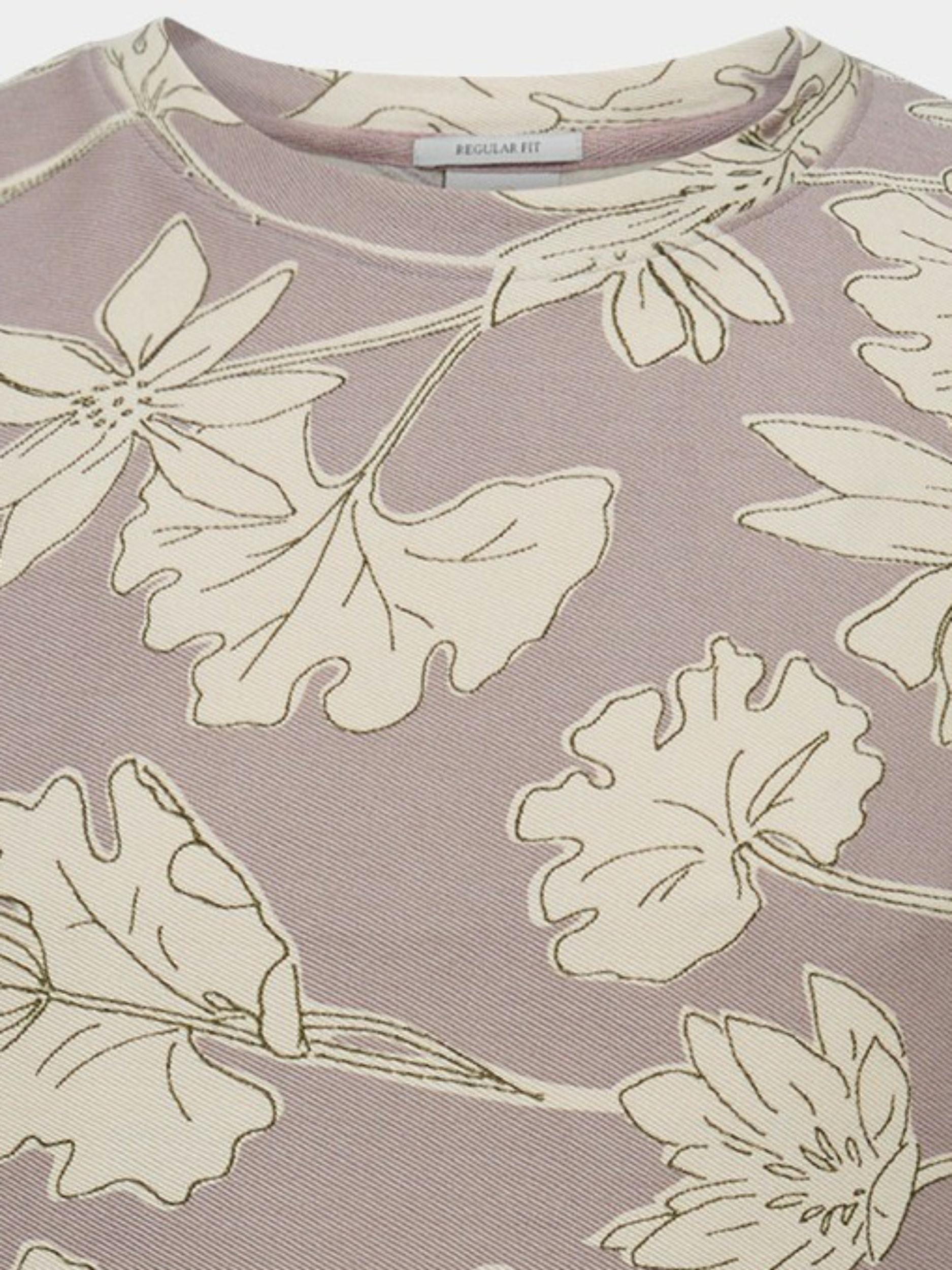 Cast Iron T-shirt korte mouw Paars Short sleeve r-neck regular f CTSS2303564/4319
