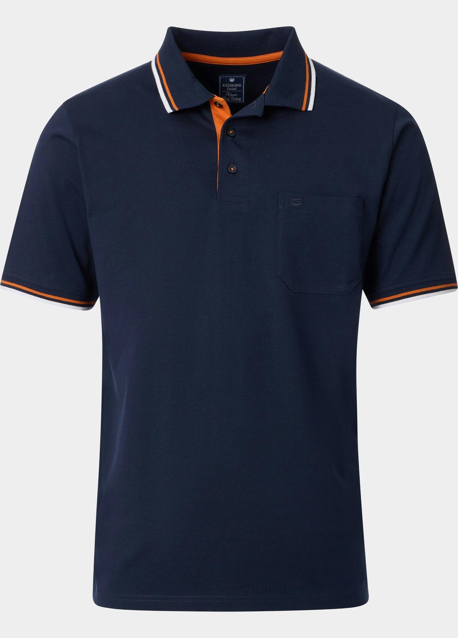 Redmond Polo heren Blauw Polo Shirt Jersey 251470900/19