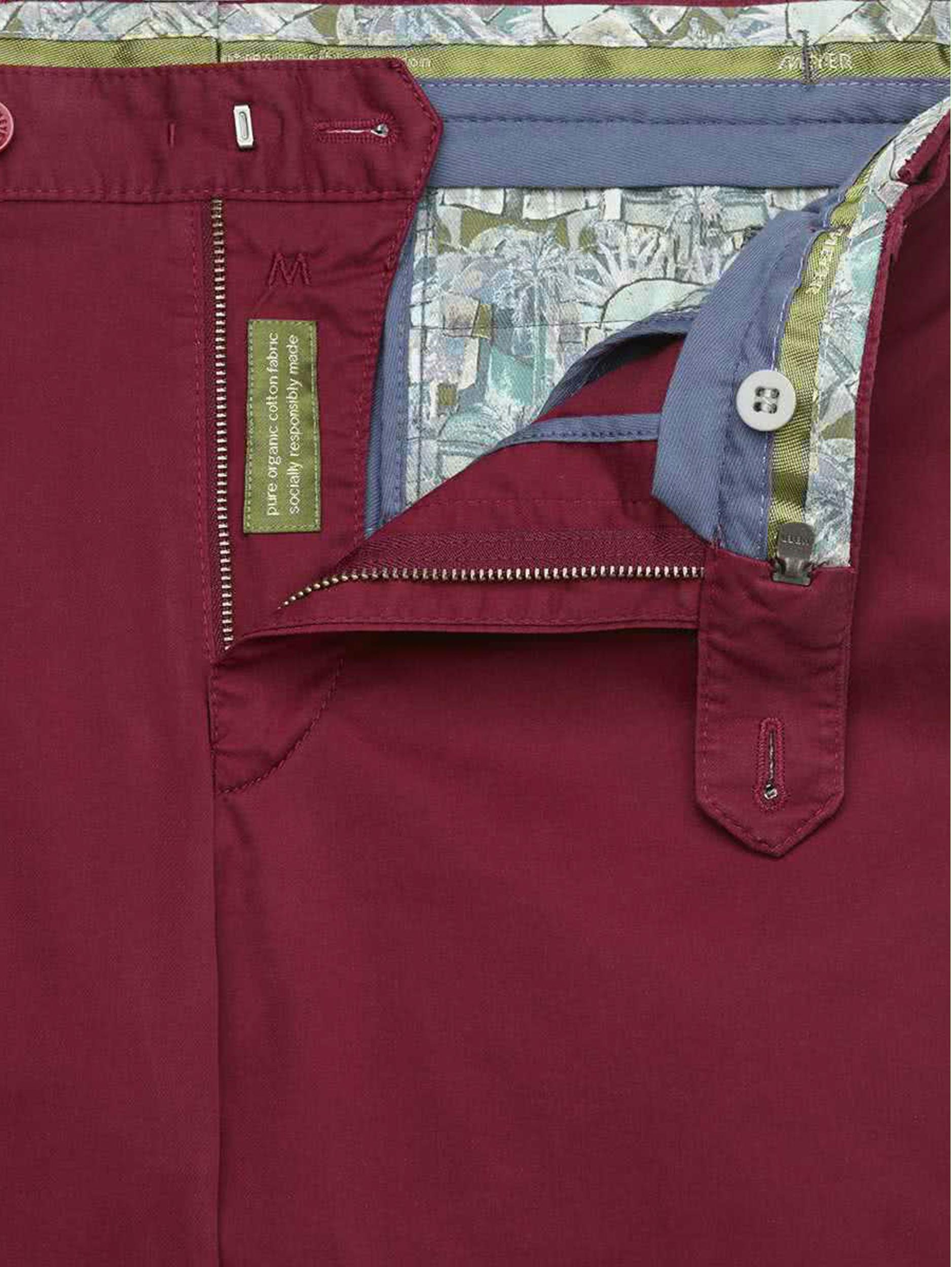 Meyer Katoenen Broek Rood OSLO Art.1-5038 2231503800/56