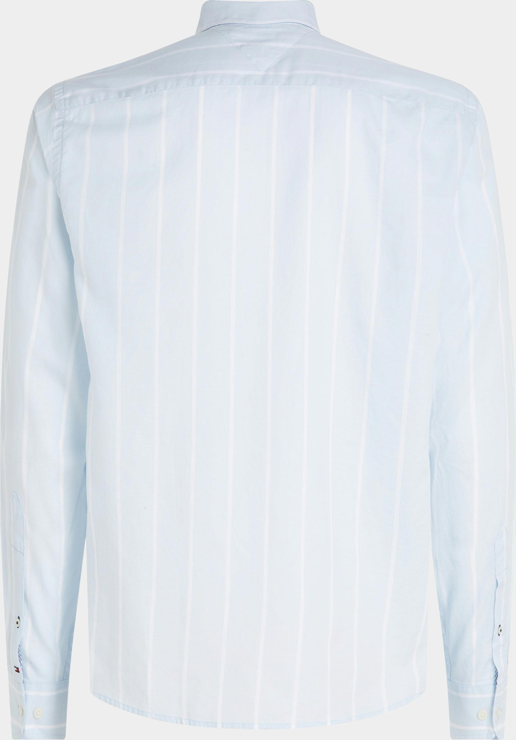 Tommy Hilfiger Casual hemd lange mouw Blauw Oxford sripe rf shirt MW0MW30080/0A4