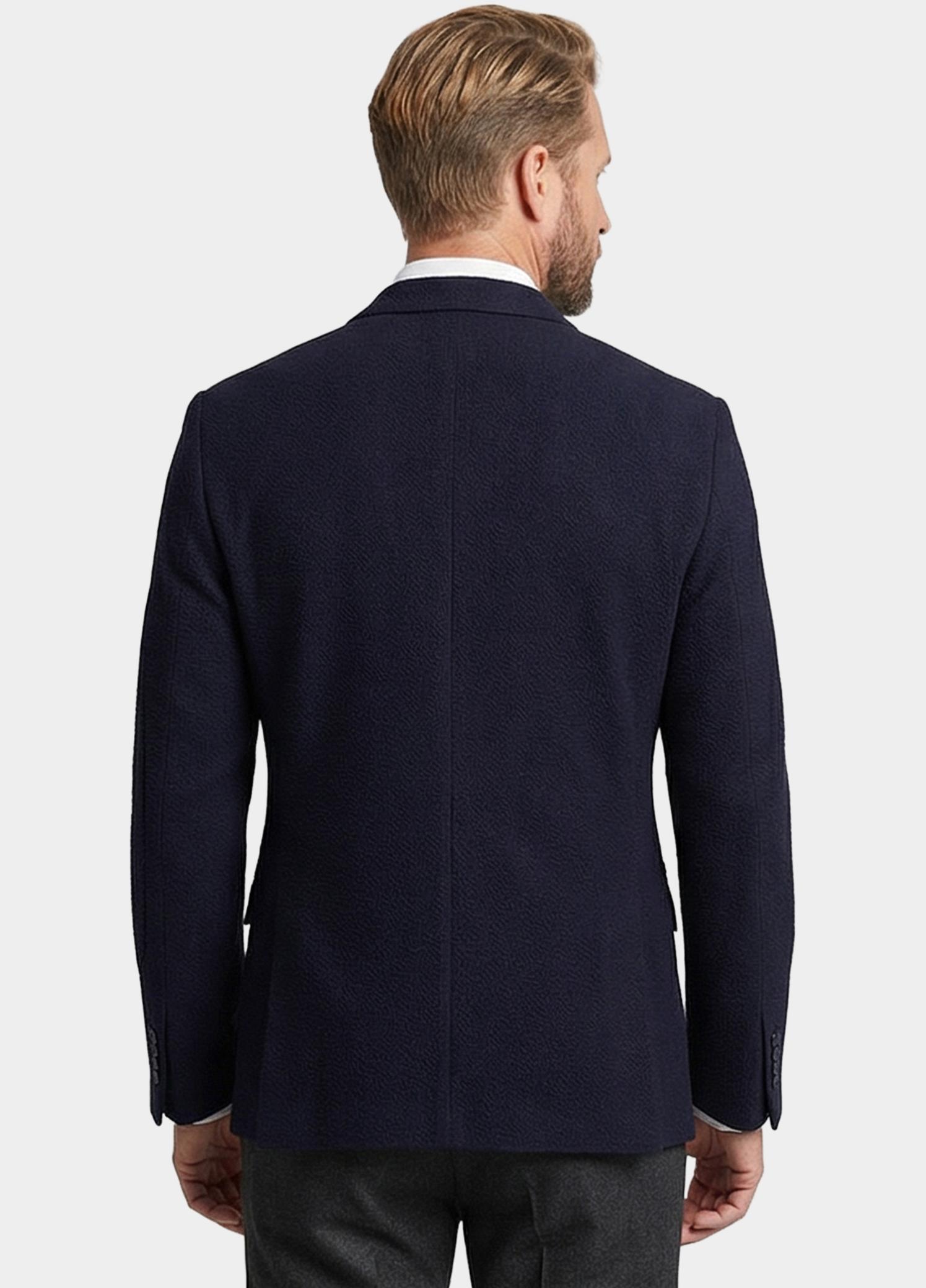 Giordano Colbert Blauw Pietro half lined blazer Tech 612605/60