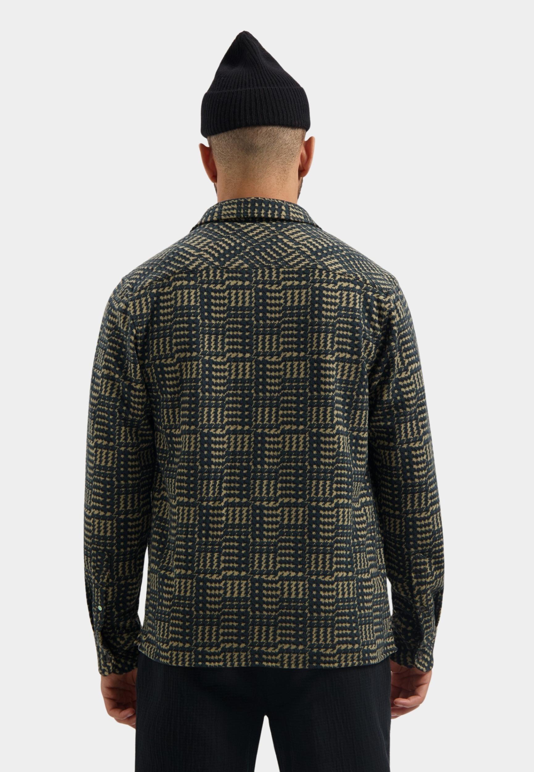 Dstrezzed Casual hemd lange mouw Bruin DS_Gus Flannel Shirt 303882-AW25/275