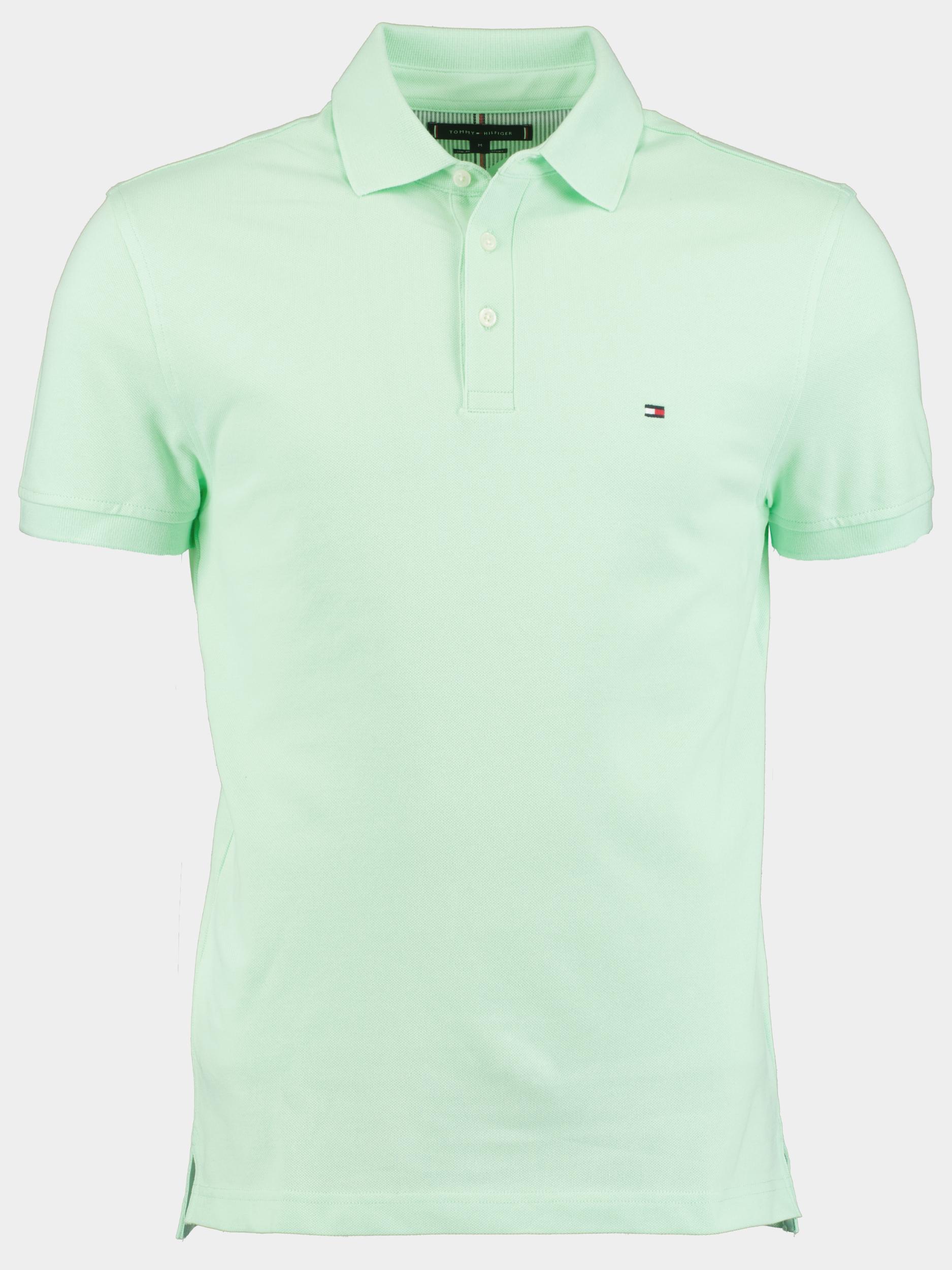 Tommy Hilfiger Polo korte mouw Groen 1985 Slim Polo MW0MW17771/LXZ