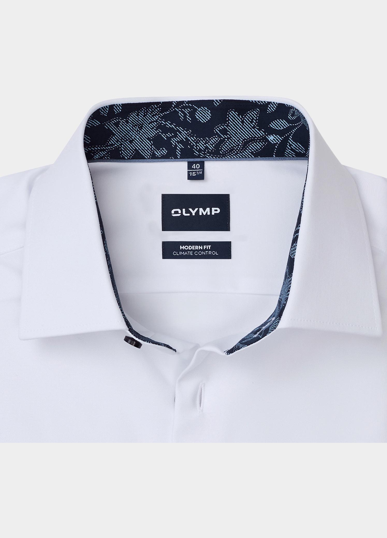 Olymp Overhemd extra lange mouw Wit Luxor CC mf D.2115/2163 o.T. 120129/00
