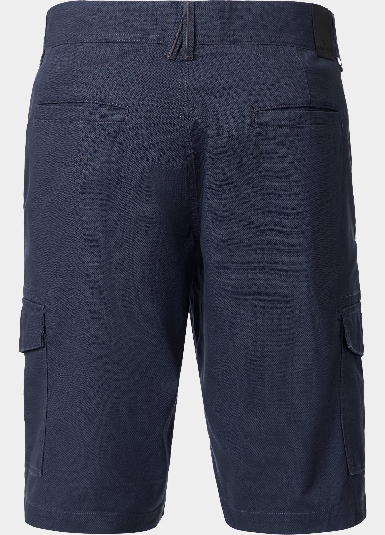 Casamoda Korte Broek heren Blauw Cargo Bermuda 126530061/143