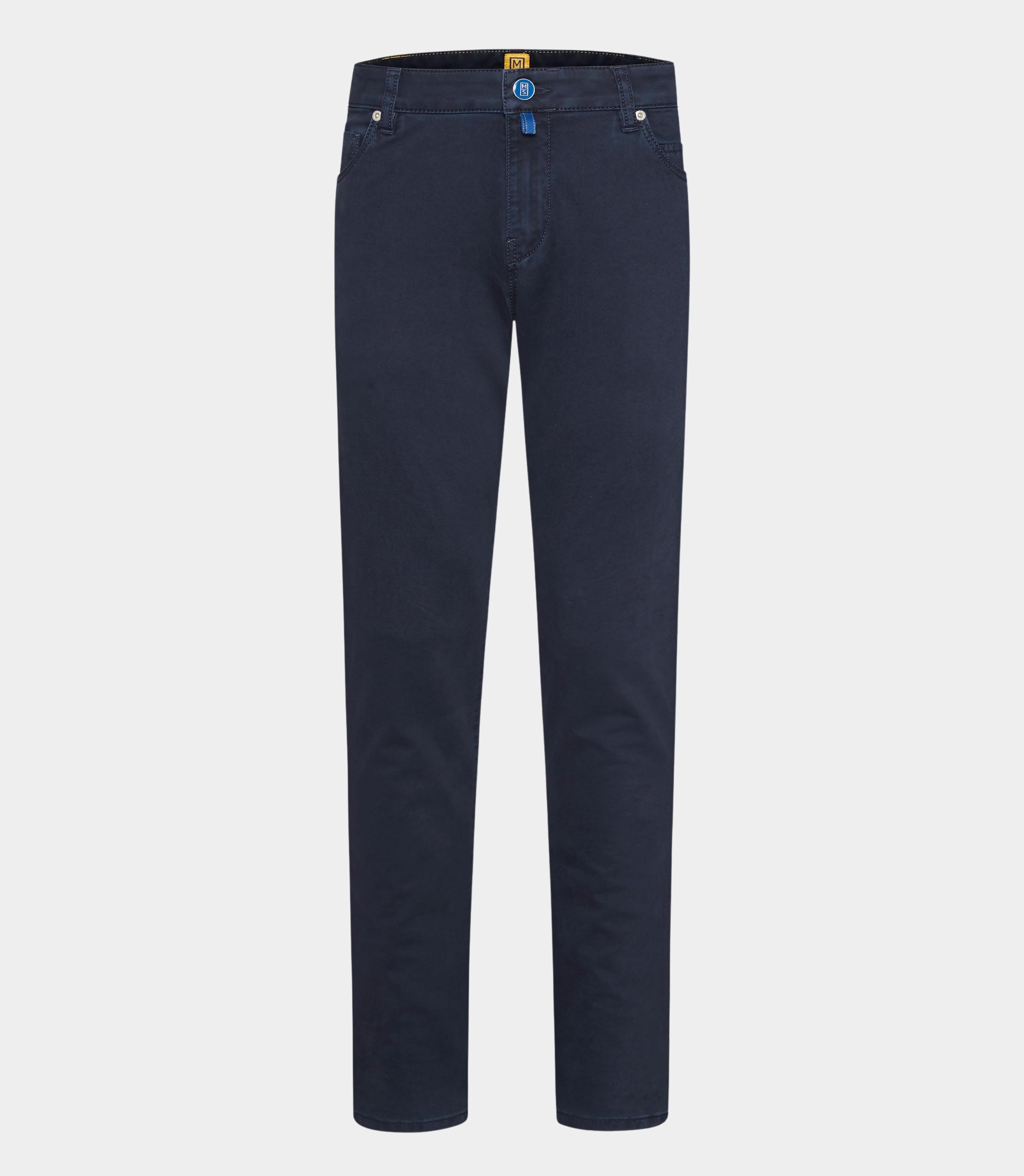 Meyer Katoenen Broek Zwart M|5 SLIM Art.9-6106 3619610600/09