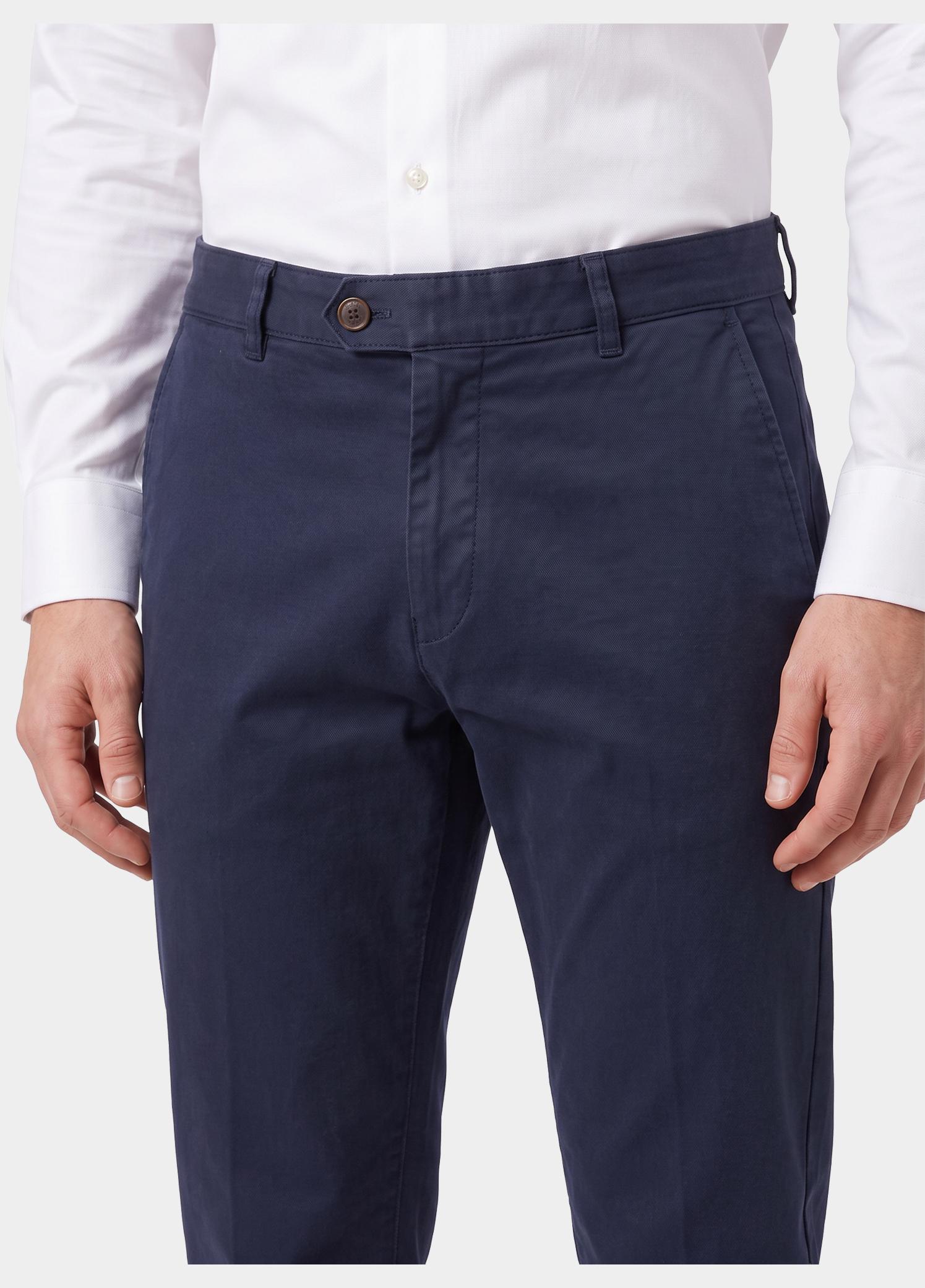Meyer Chino Blauw BONN Art.2-3616 1022361600/18