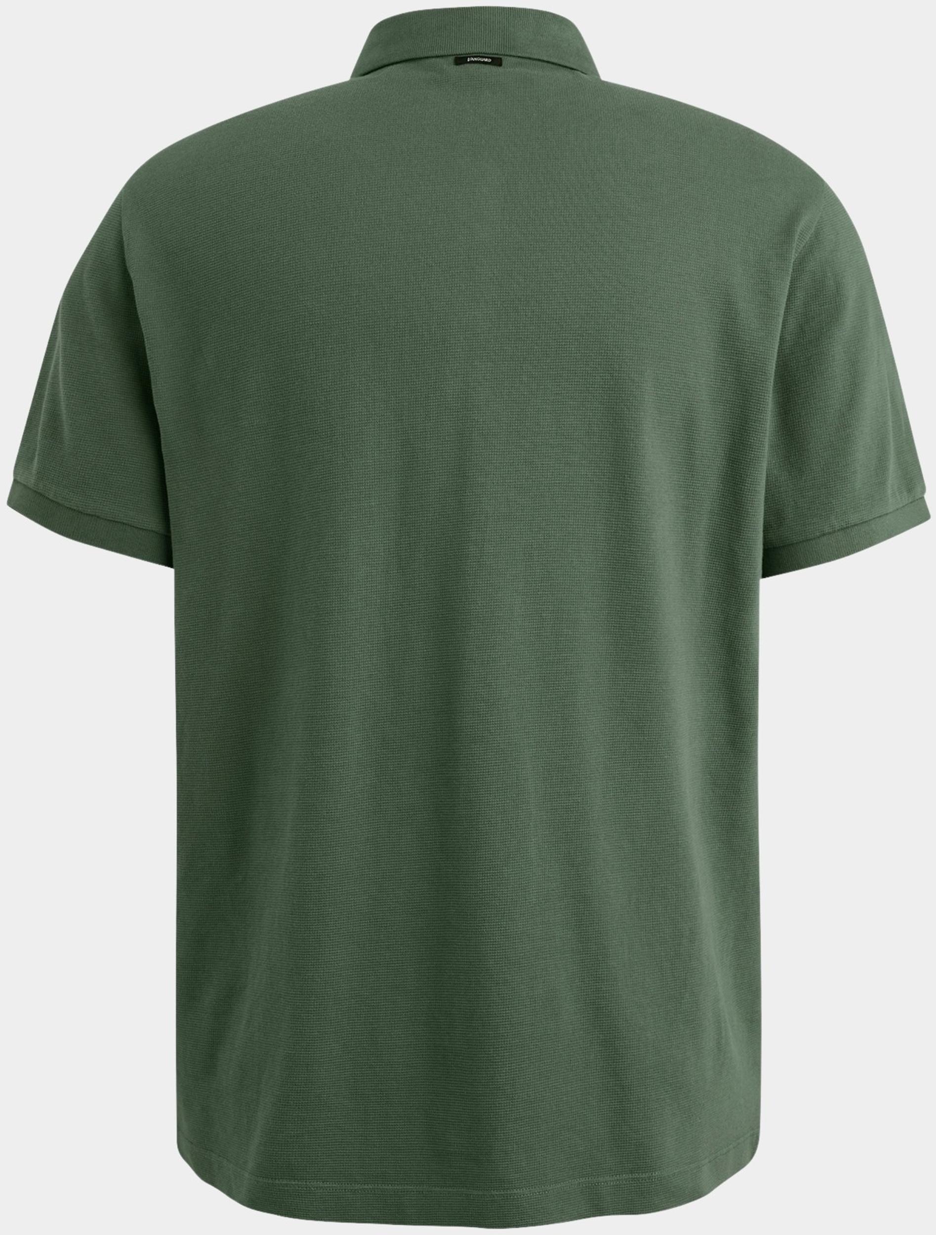 Vanguard Polo korte mouw Groen Short sleeve polo pique waffl VPSS2503822/6023