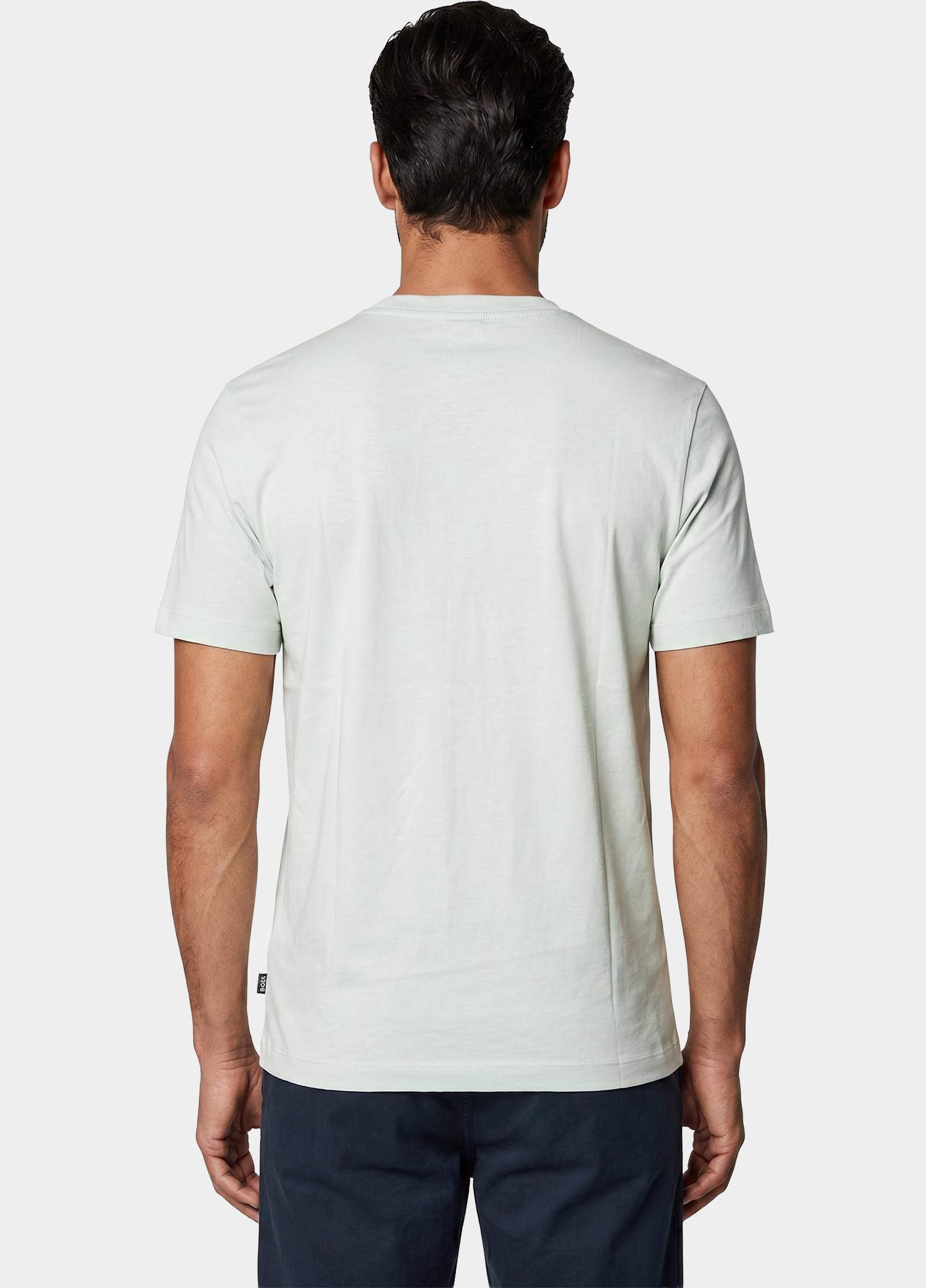 BOSS Black T-shirt heren Groen Thompson 01 10241525 01 50468347/332