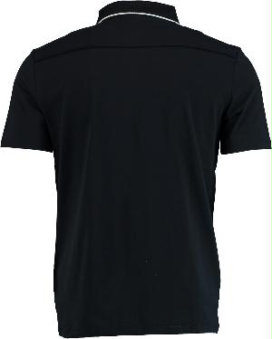 Armani Exchange Polo korte mouw Blauw donkerblauwe modern fit polo 8NZF70.Z8M9Z/1510