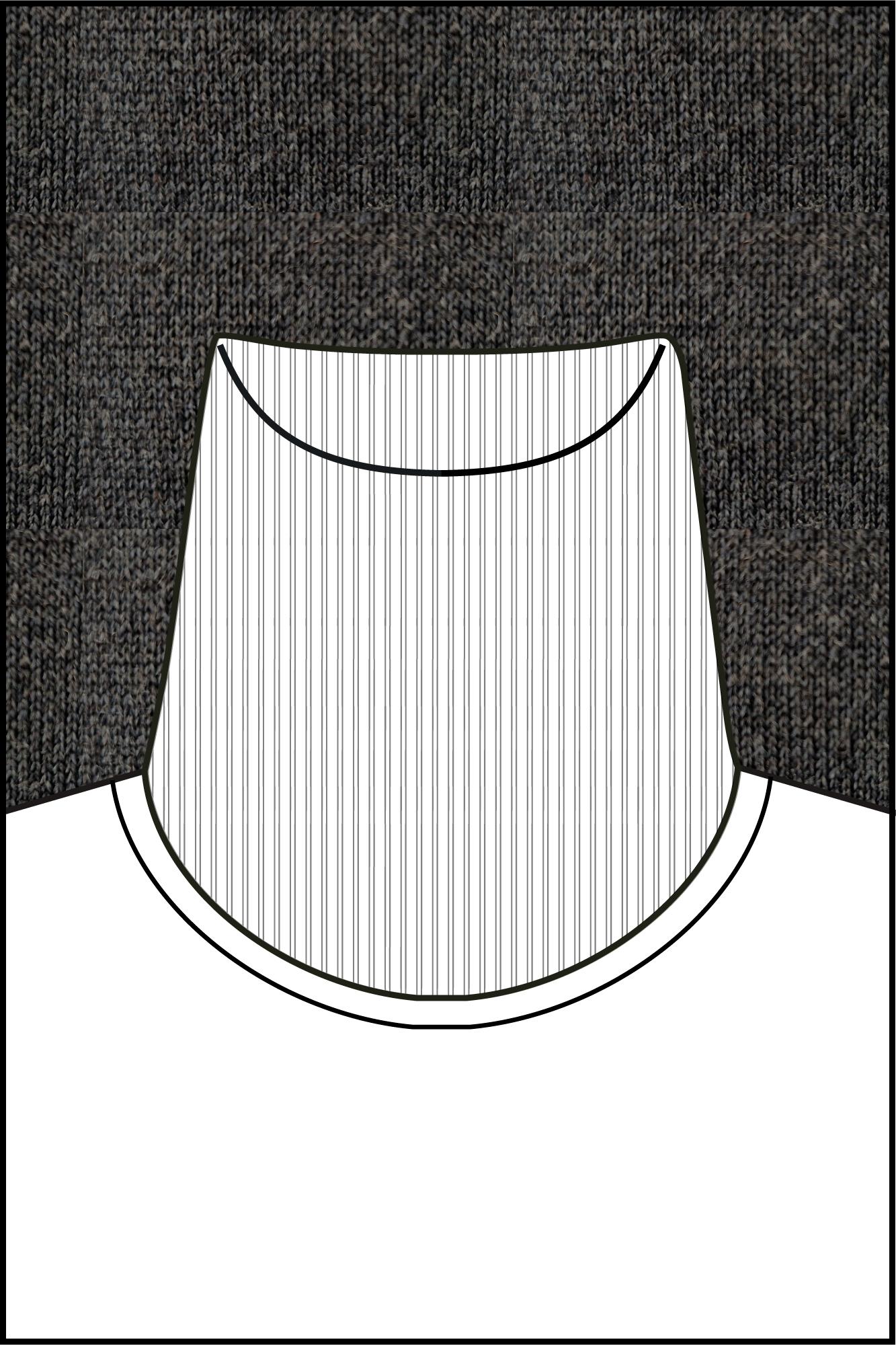 Baileys Coltrui Grijs High Neck Pullover  14gg sing 520069/93