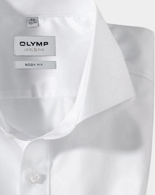 Olymp Smoking overhemd Wit Level Five soirée 609570/00