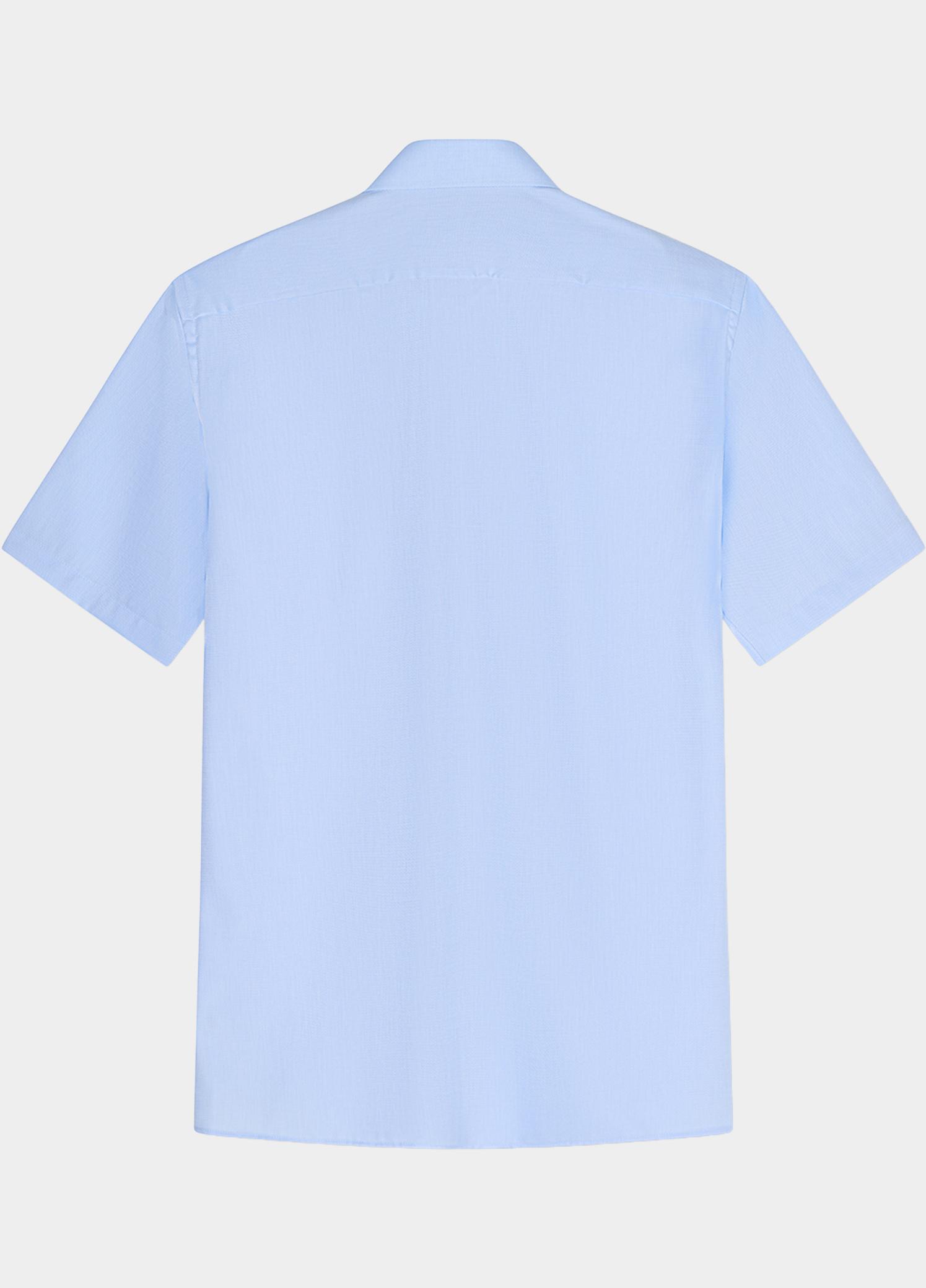 Olymp Zakelijk hemd korte mouw Blauw Luxor 100012/11