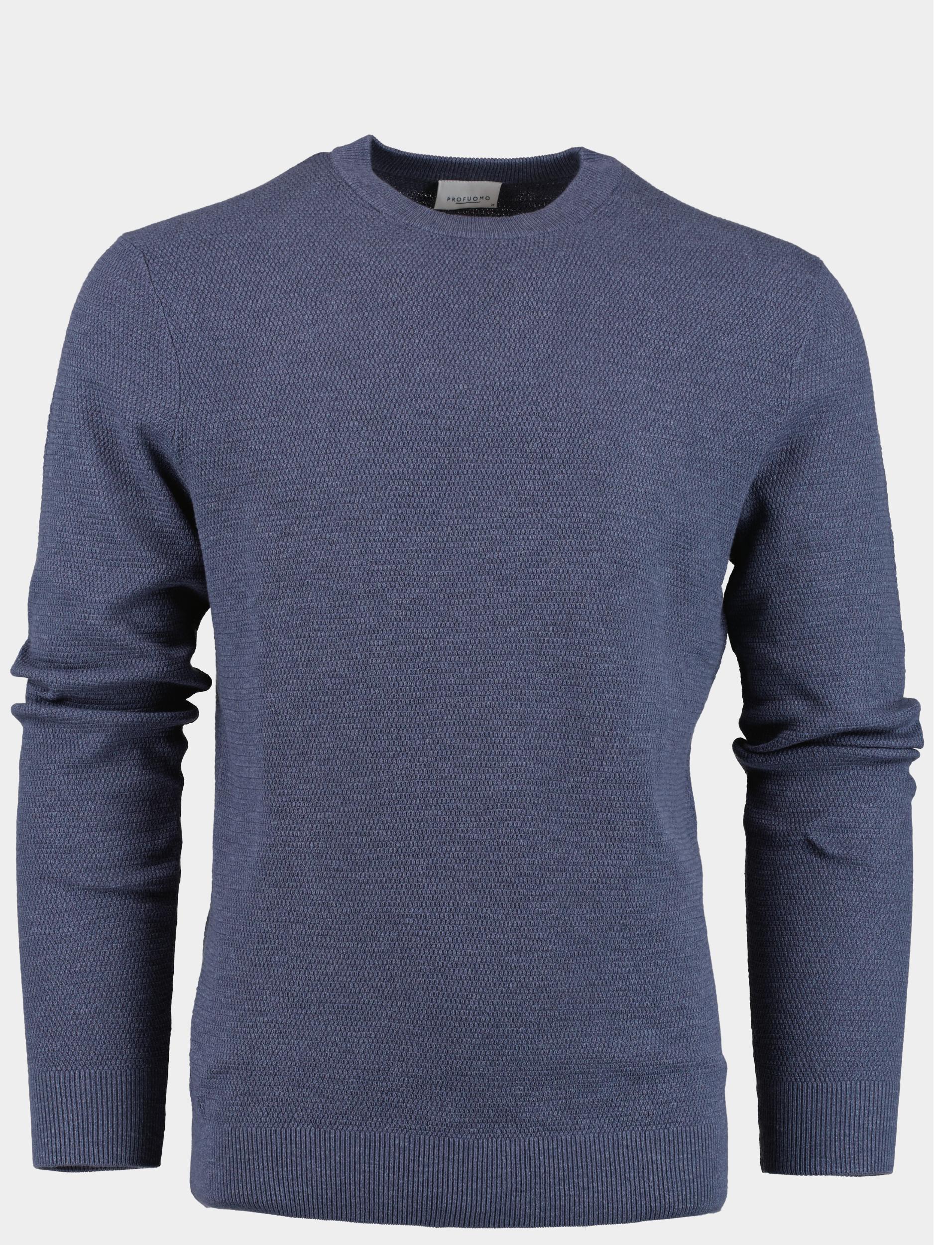 Profuomo Pullover Blauw  PPUJ30007C/M2
