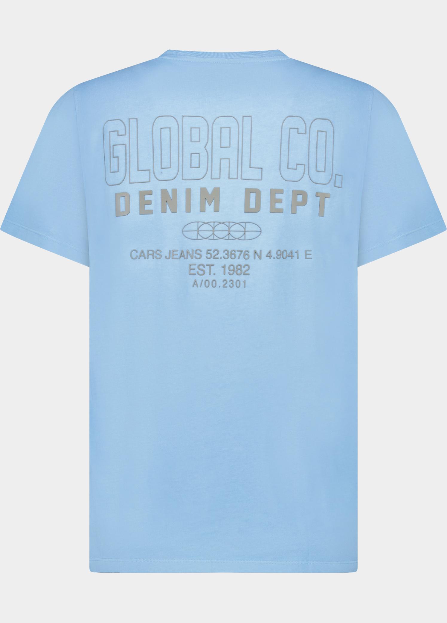 Cars Jeans T-shirt heren Blauw Klive 64284/71
