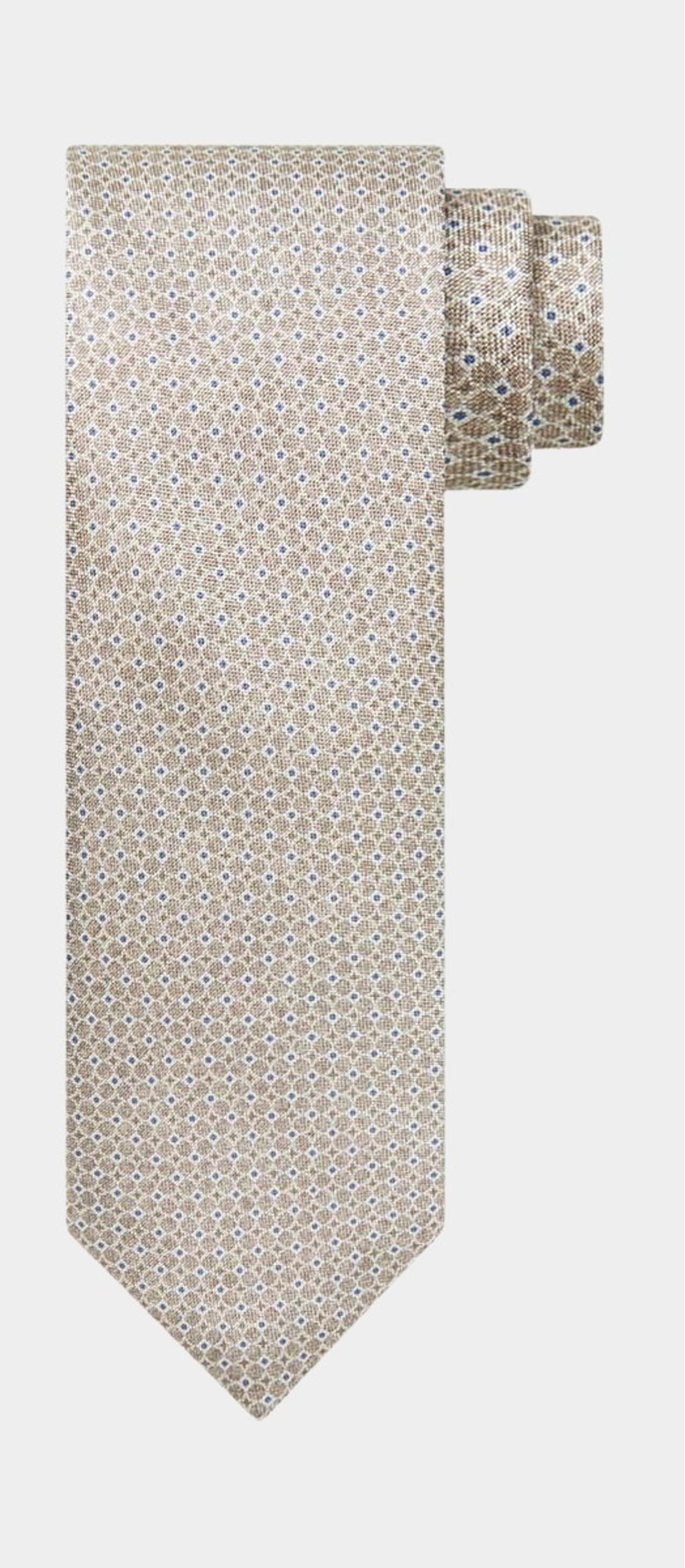 Profuomo Stropdas Beige  PPUA30010B/G