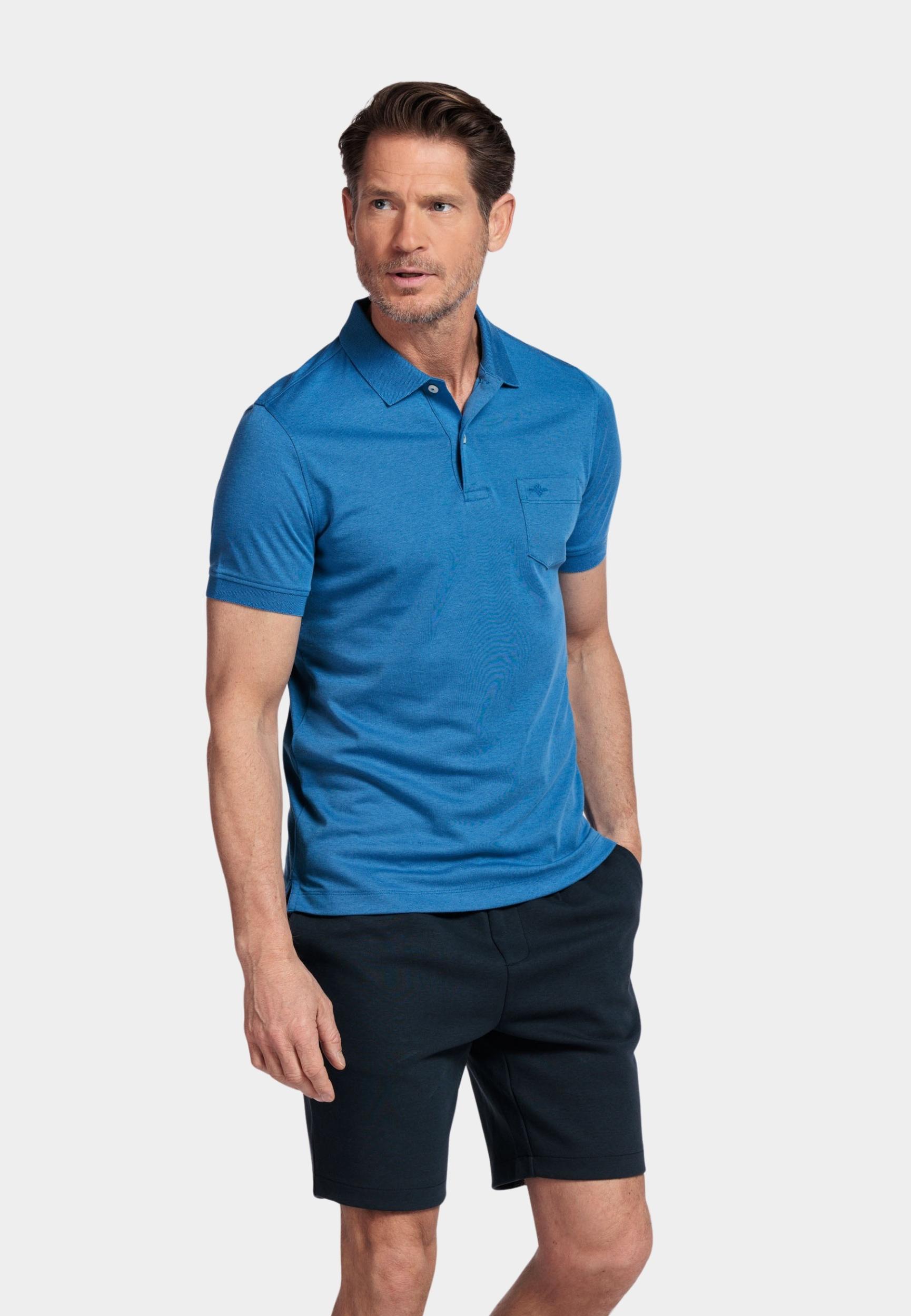 Baileys Polo korte mouw Blauw Poloshirt 515280/68