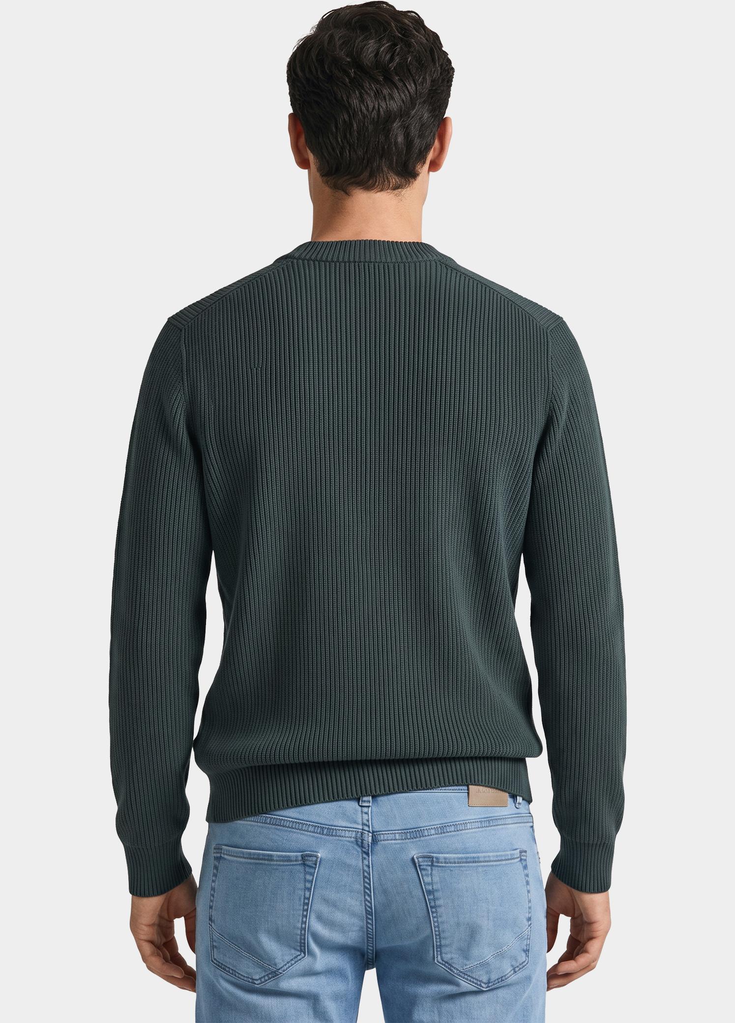 BOSS Orange Pullover heren Groen Katorpo 10283080 01 50571405/377