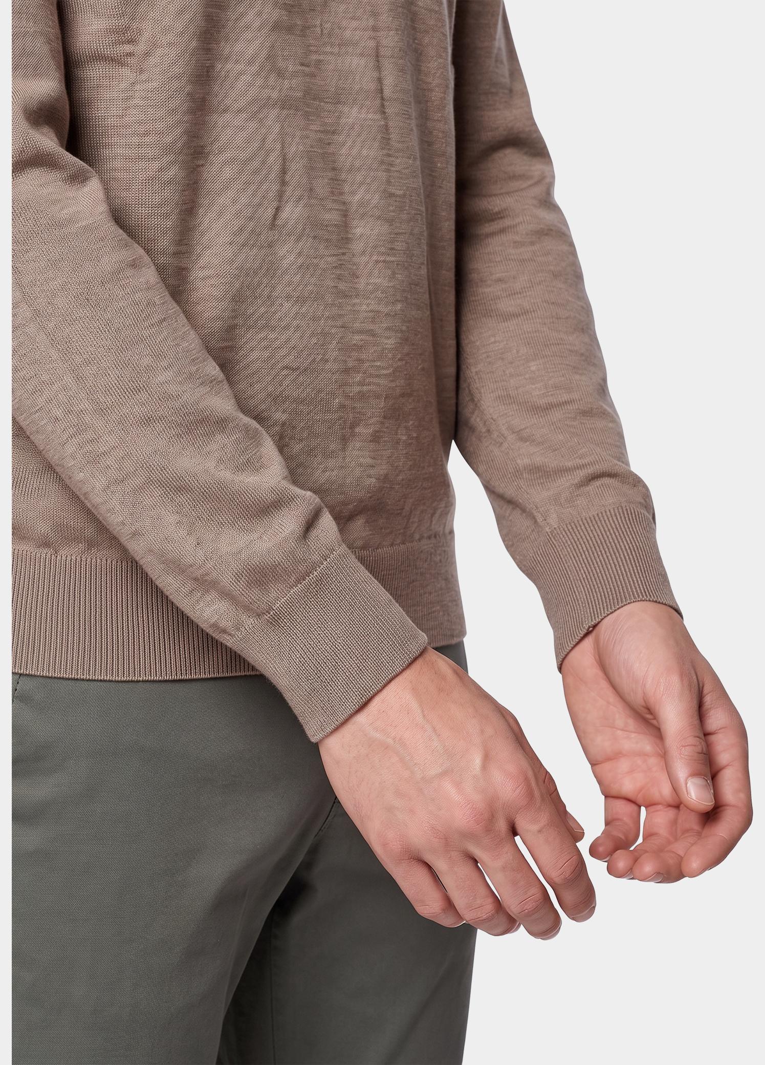 Bos Pullover heren Bruin  263/8017 - Coffee
