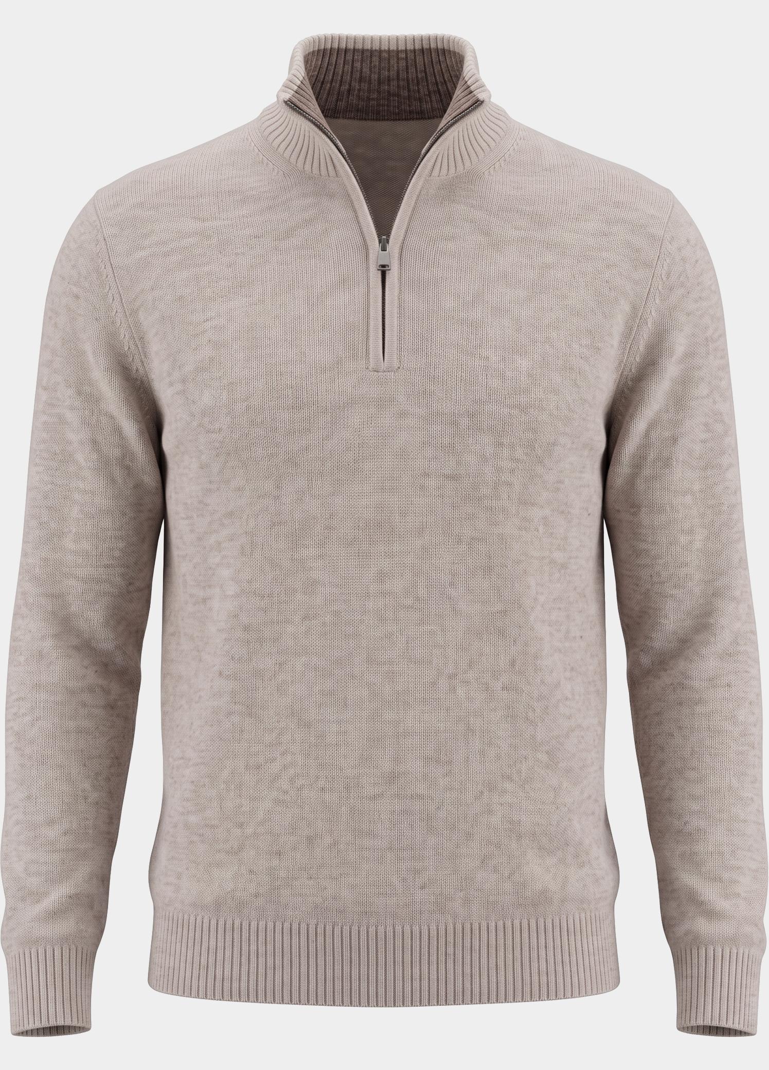 Bos Half Zip Beige  3042900/633