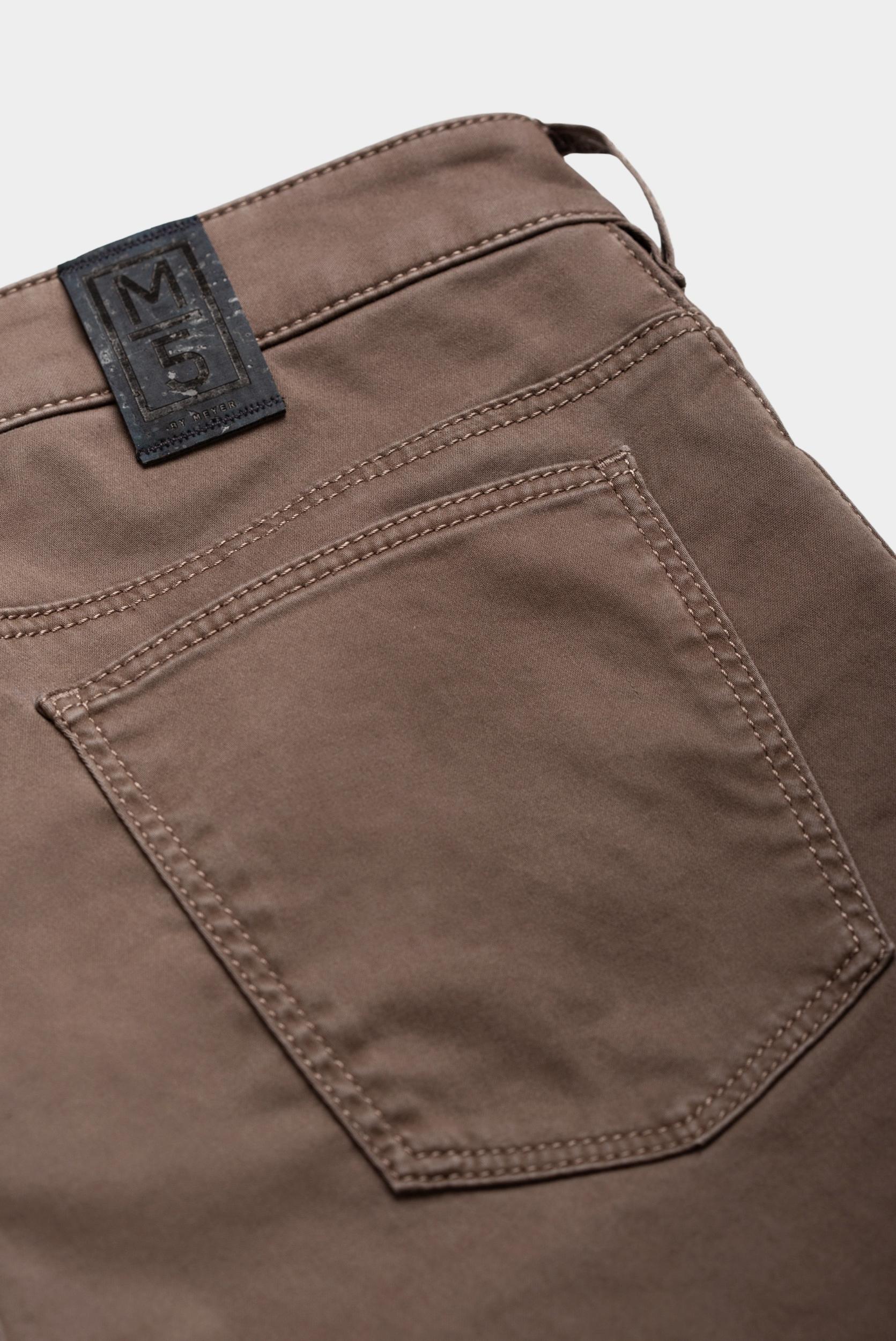 Meyer Katoenen Broek Bruin SLIM Art.9-6106 3619610600/36