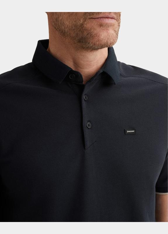 Vanguard Polo korte mouw Blauw Short sleeve polo pique blend VPSS2604850/5073