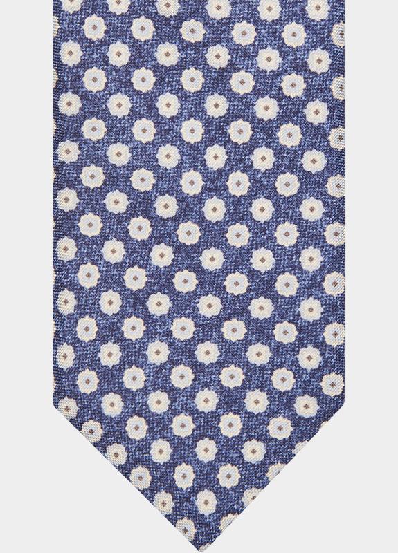 Profuomo Stropdas Blauw  PPWA10044/A