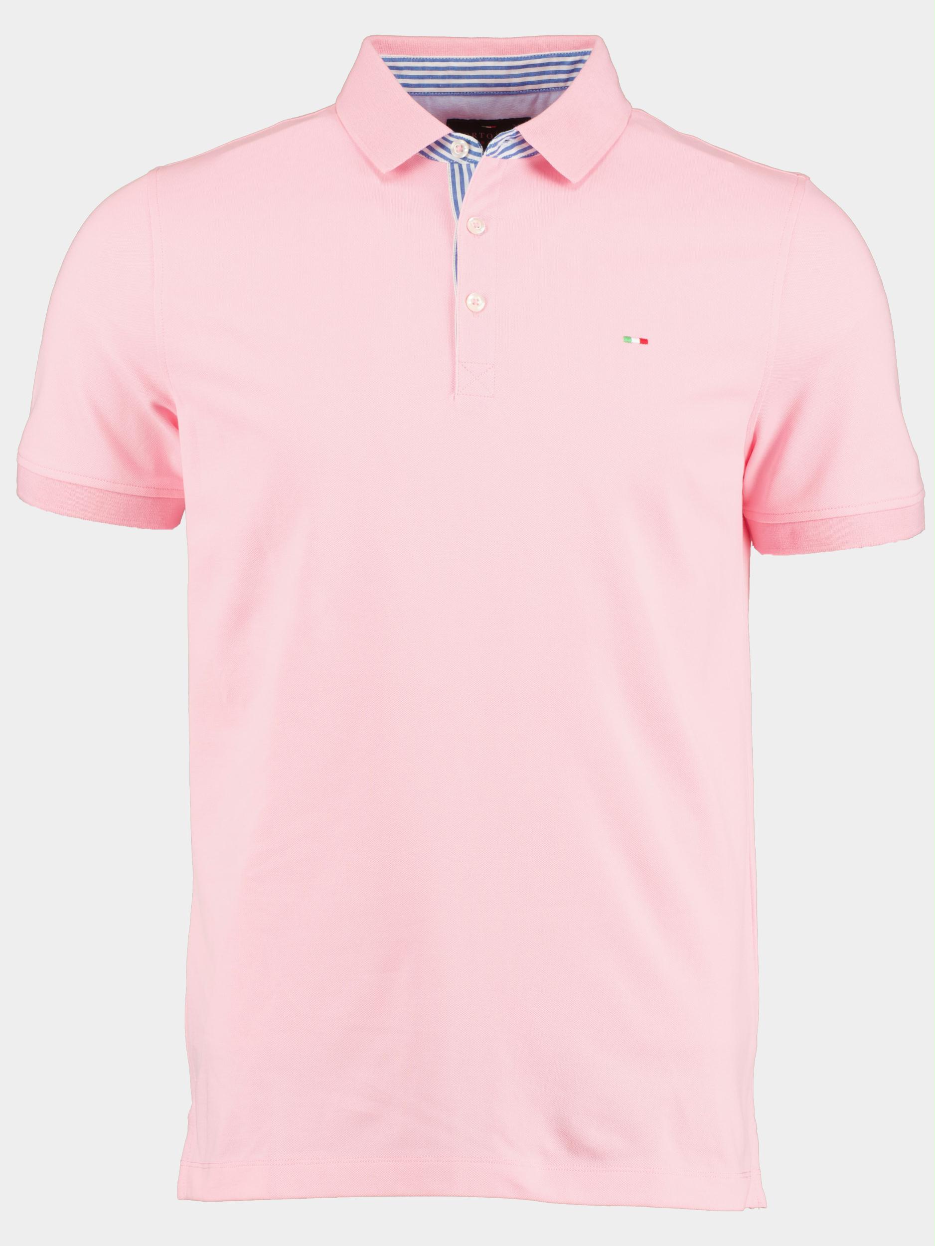 Portofino Polo korte mouw Roze  3152PRTF07-5/51