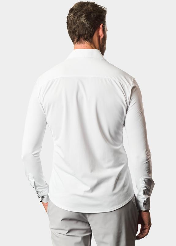 Ledub Business hemd lange mouw Wit  0143470/910-000-000